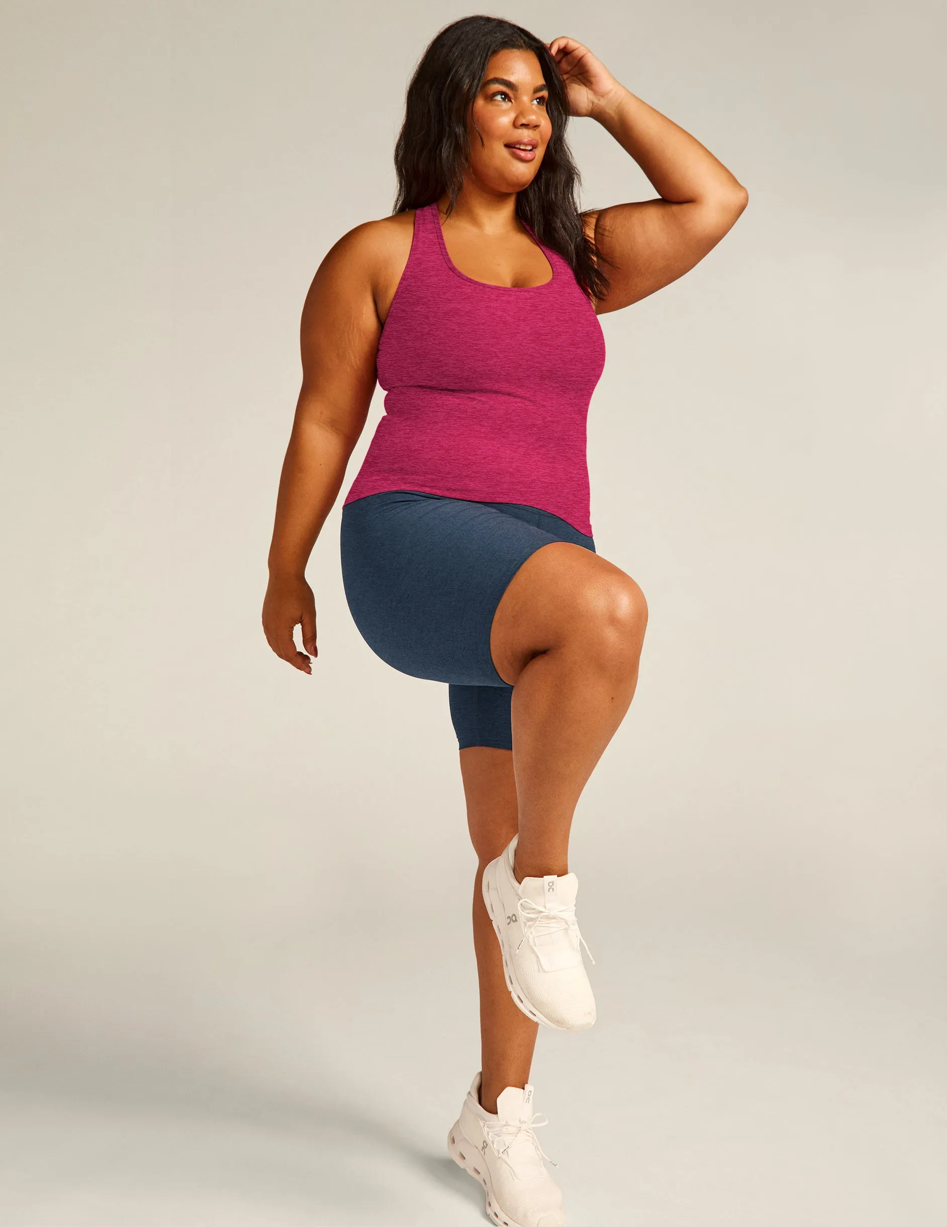 Spacedye Step Up Racerback Tank (1X-4X) sold by Beyond Yoga product image thumbnail 4