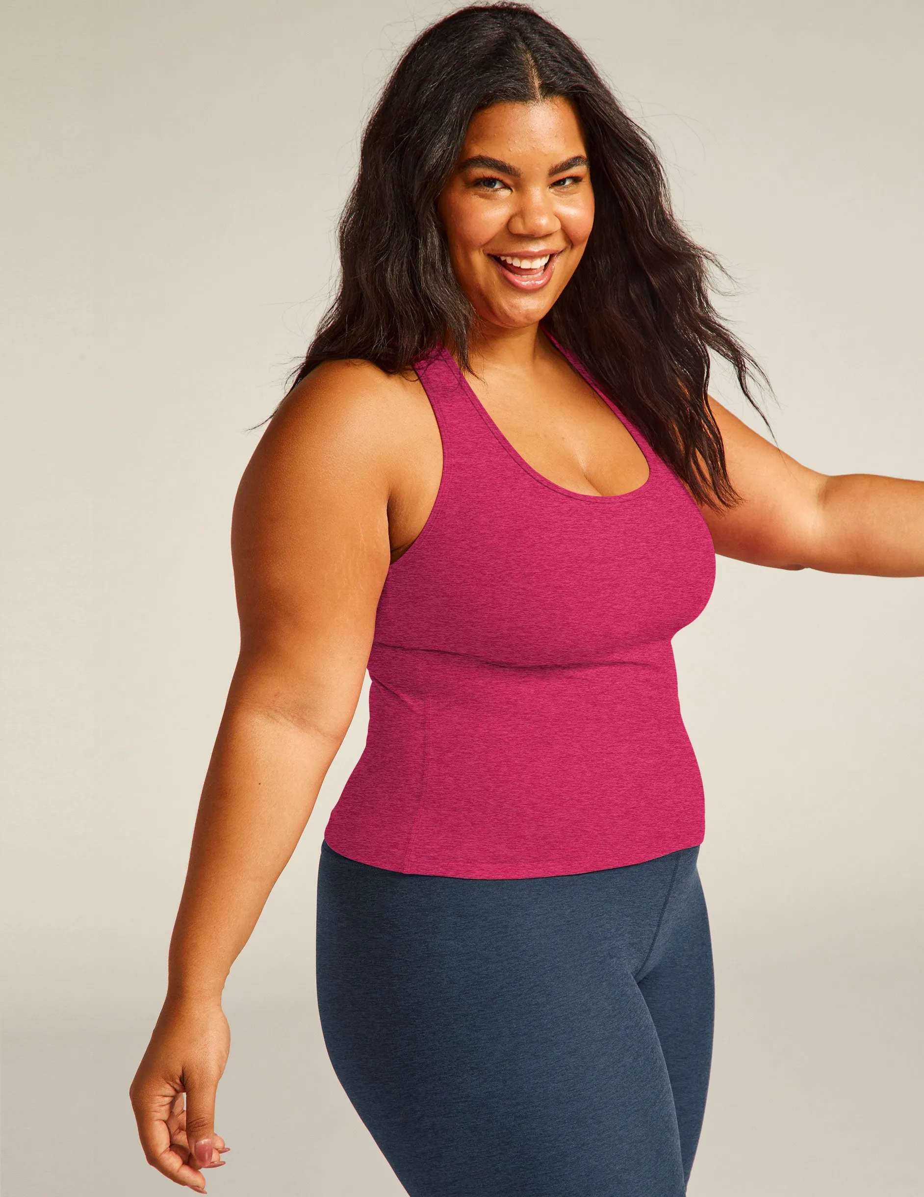 Spacedye Step Up Racerback Tank (1X-4X) sold by Beyond Yoga product image thumbnail 2