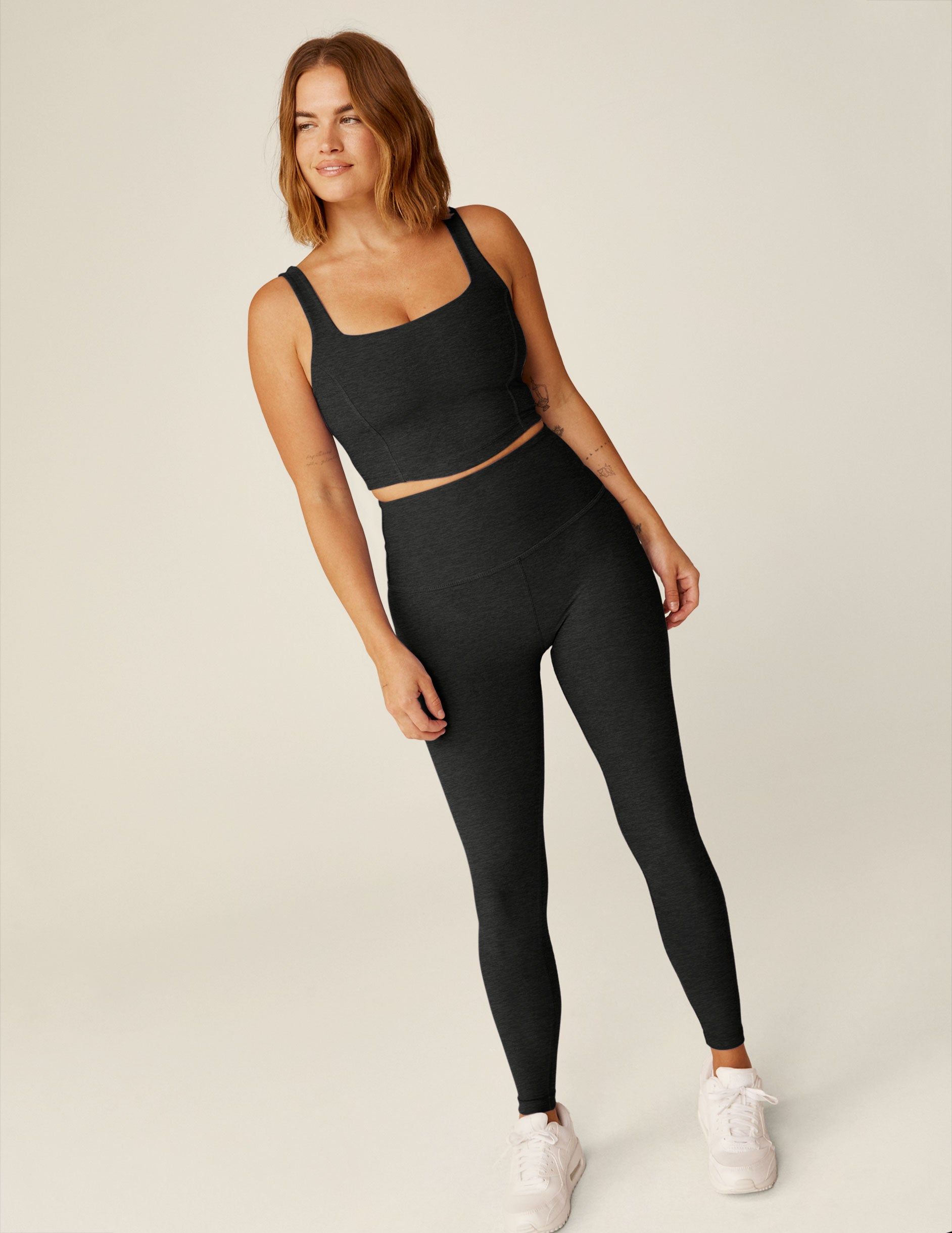 Spacedye Make Plans High Cropped Tank sold by Beyond Yoga product image thumbnail 4