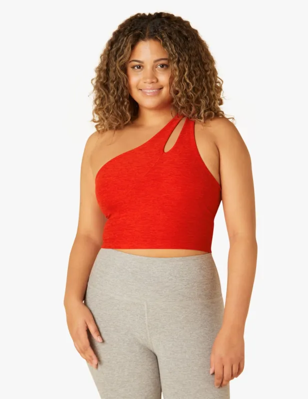 Spacedye Lost Your Mind Cropped Tank sold by Beyond Yoga