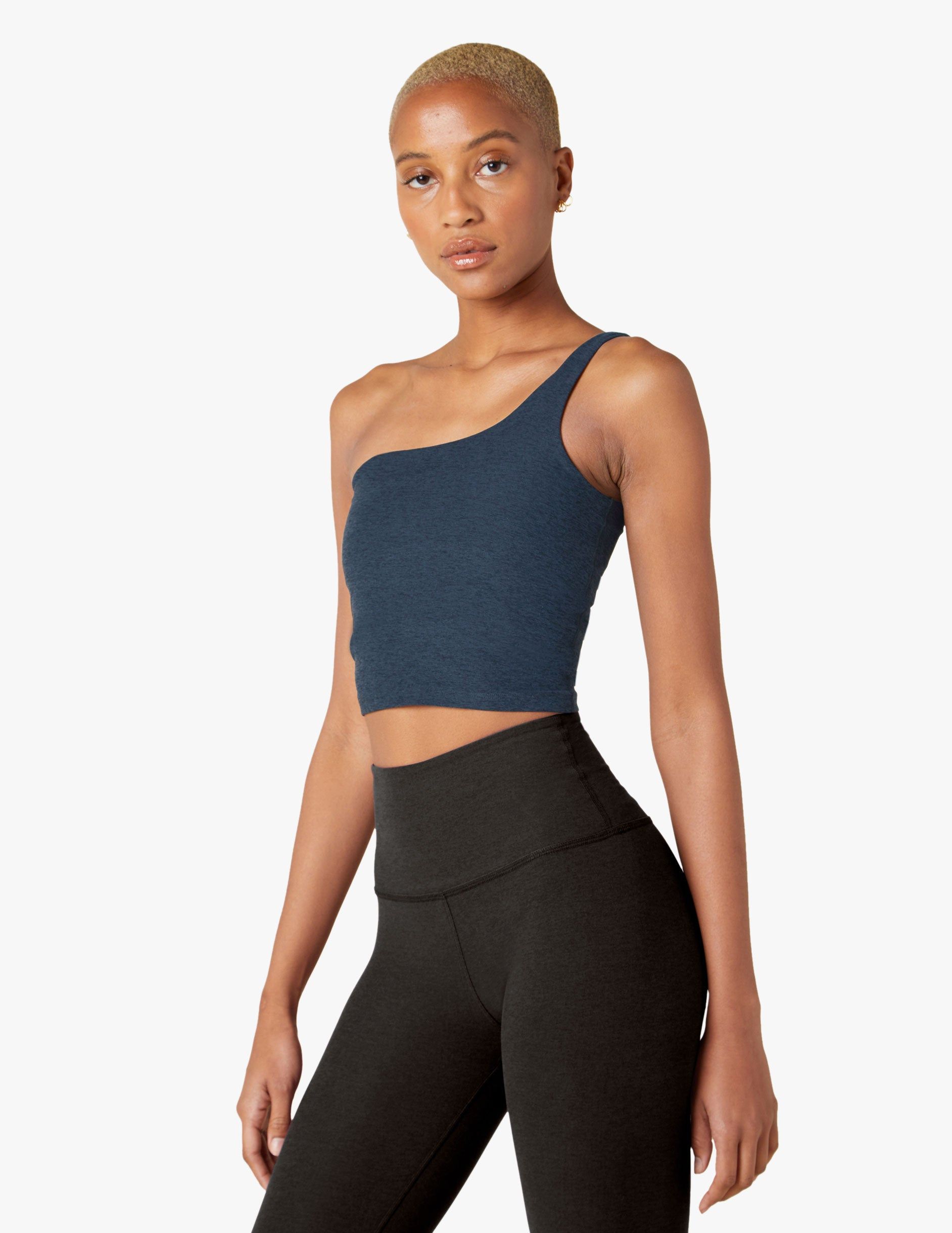 Spacedye One And Only Shoulder Cropped Tank sold by Beyond Yoga product image thumbnail 2