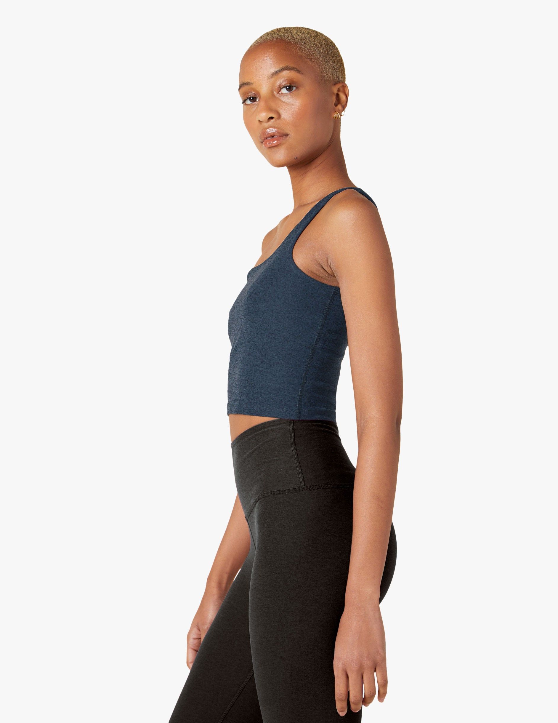 Spacedye One And Only Shoulder Cropped Tank sold by Beyond Yoga product image thumbnail 3