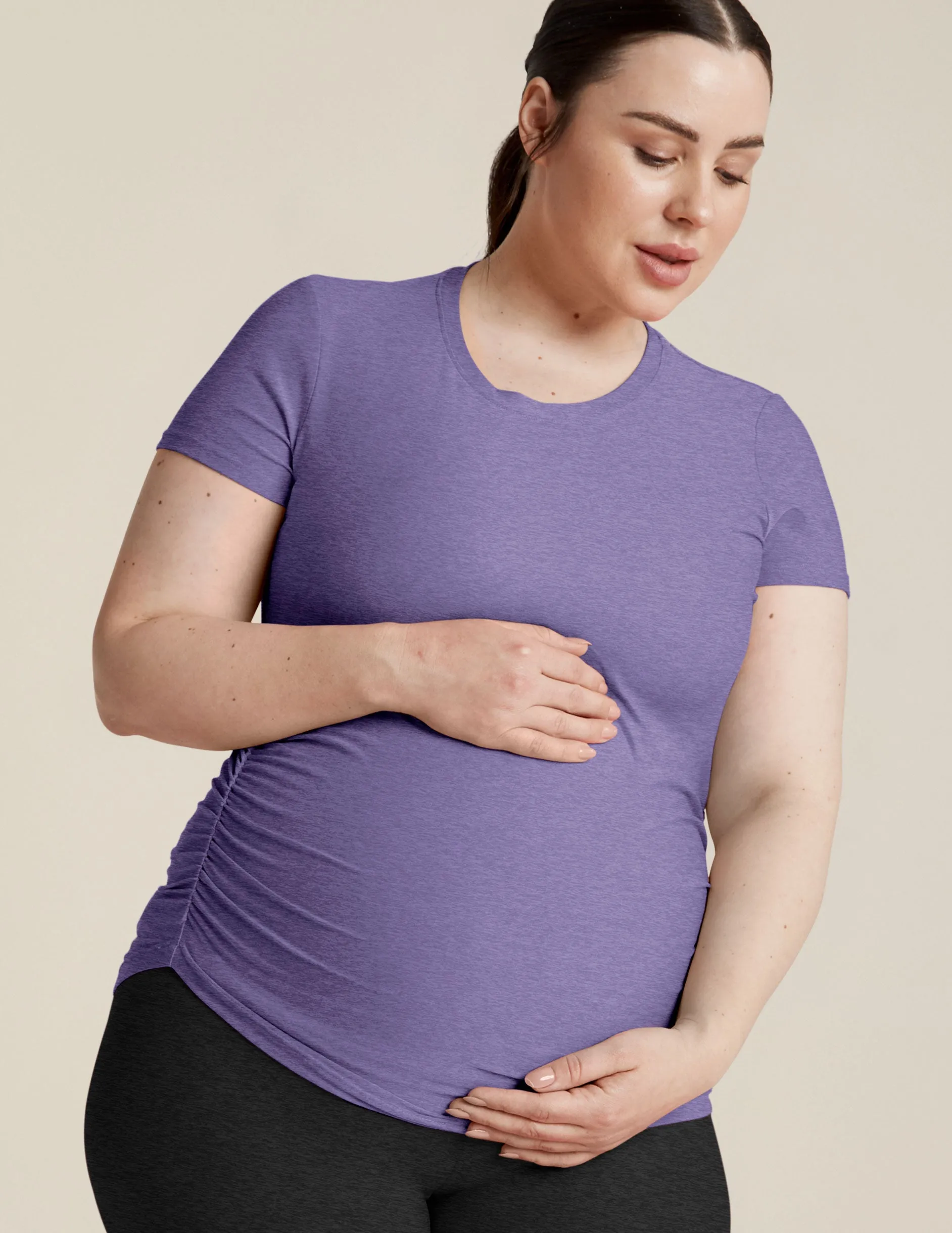 Featherweight One & Only Maternity Tee sold by Beyond Yoga product image thumbnail 3