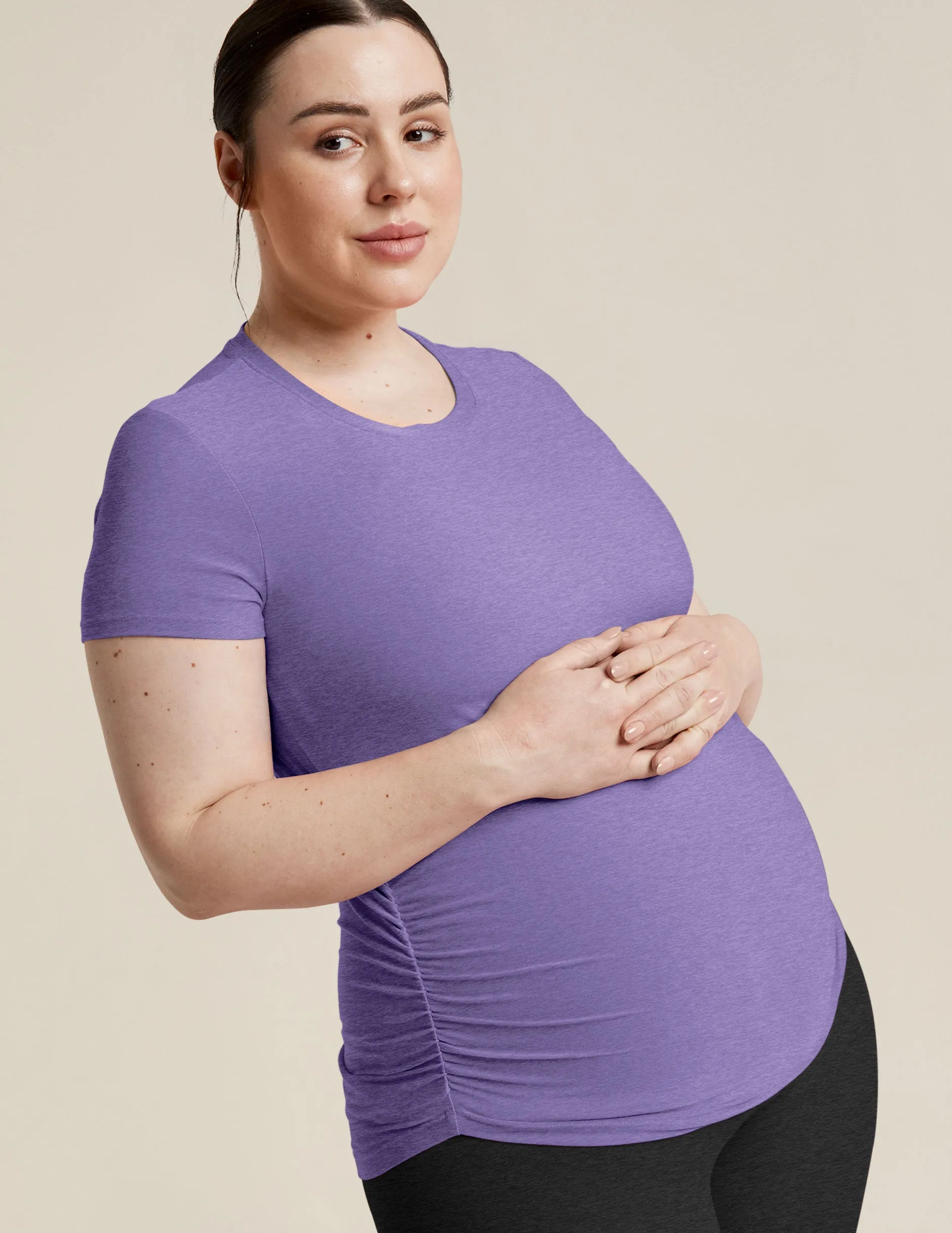 Featherweight One & Only Maternity Tee sold by Beyond Yoga product image thumbnail 4