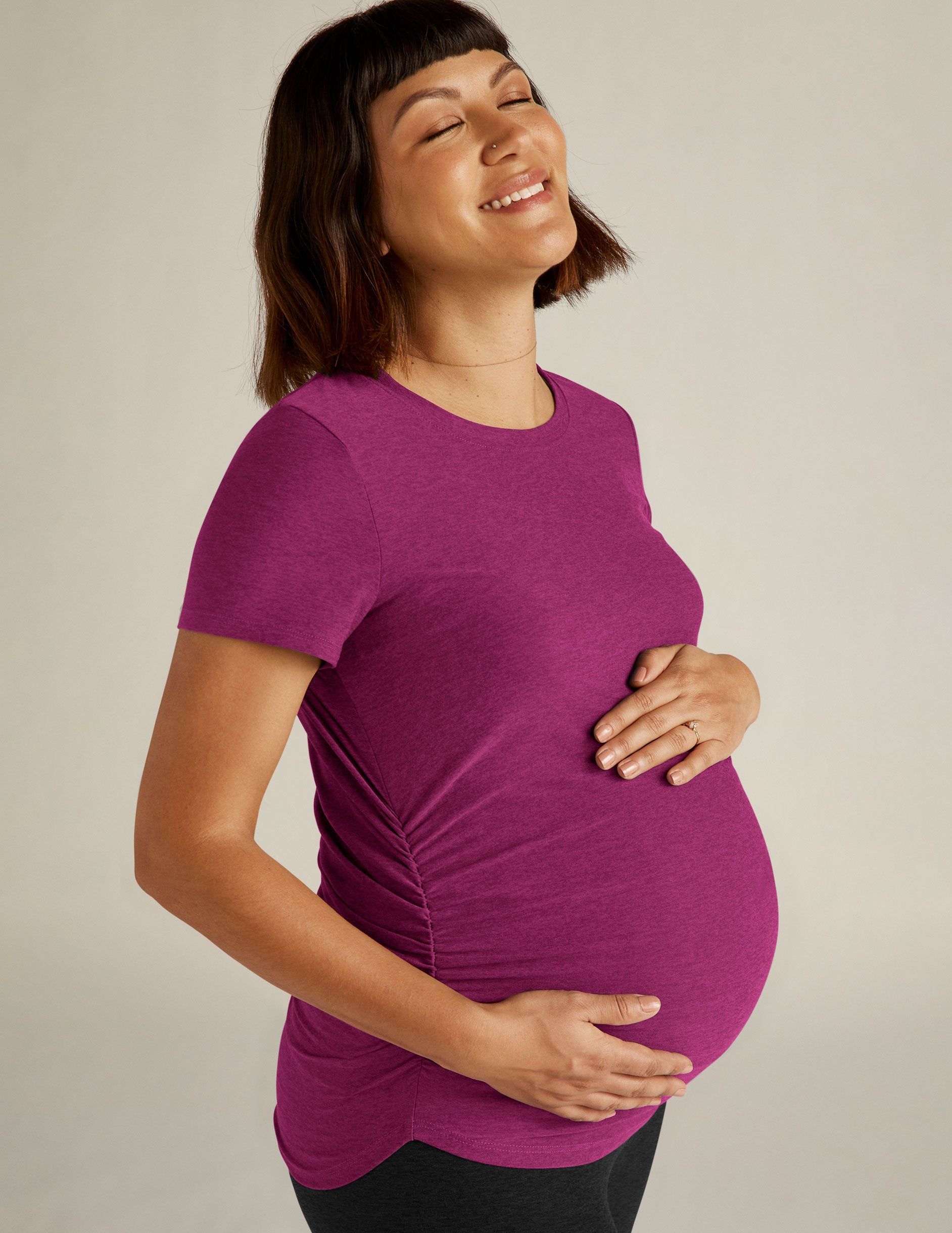 Featherweight One & Only Maternity Tee sold by Beyond Yoga