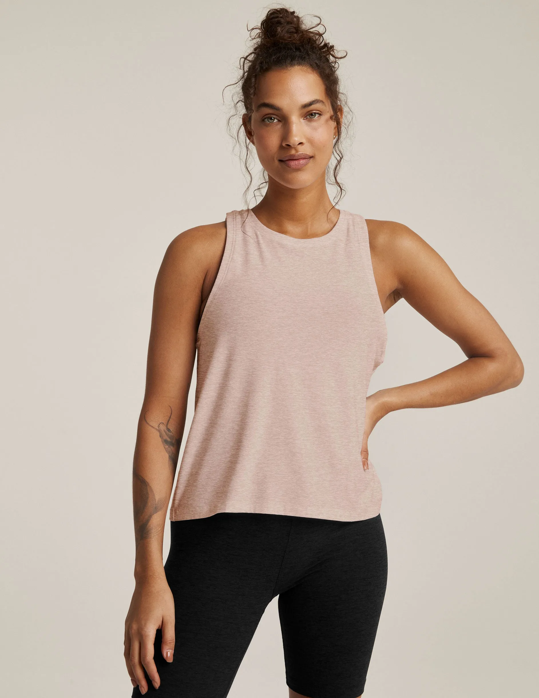 Featherweight Rebalance Tank sold by Beyond Yoga