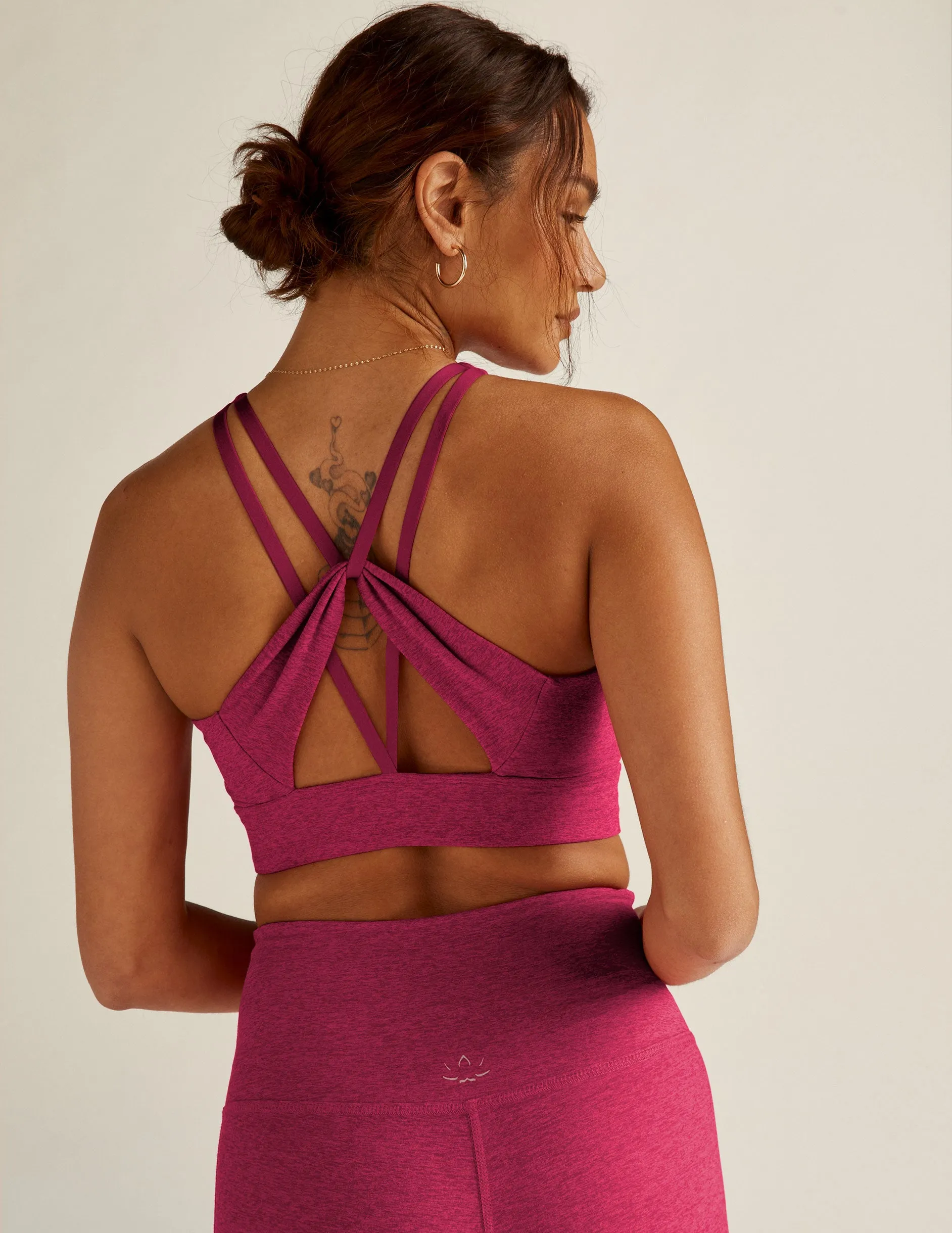 Spacedye Enlighten Long Line Bra sold by Beyond Yoga