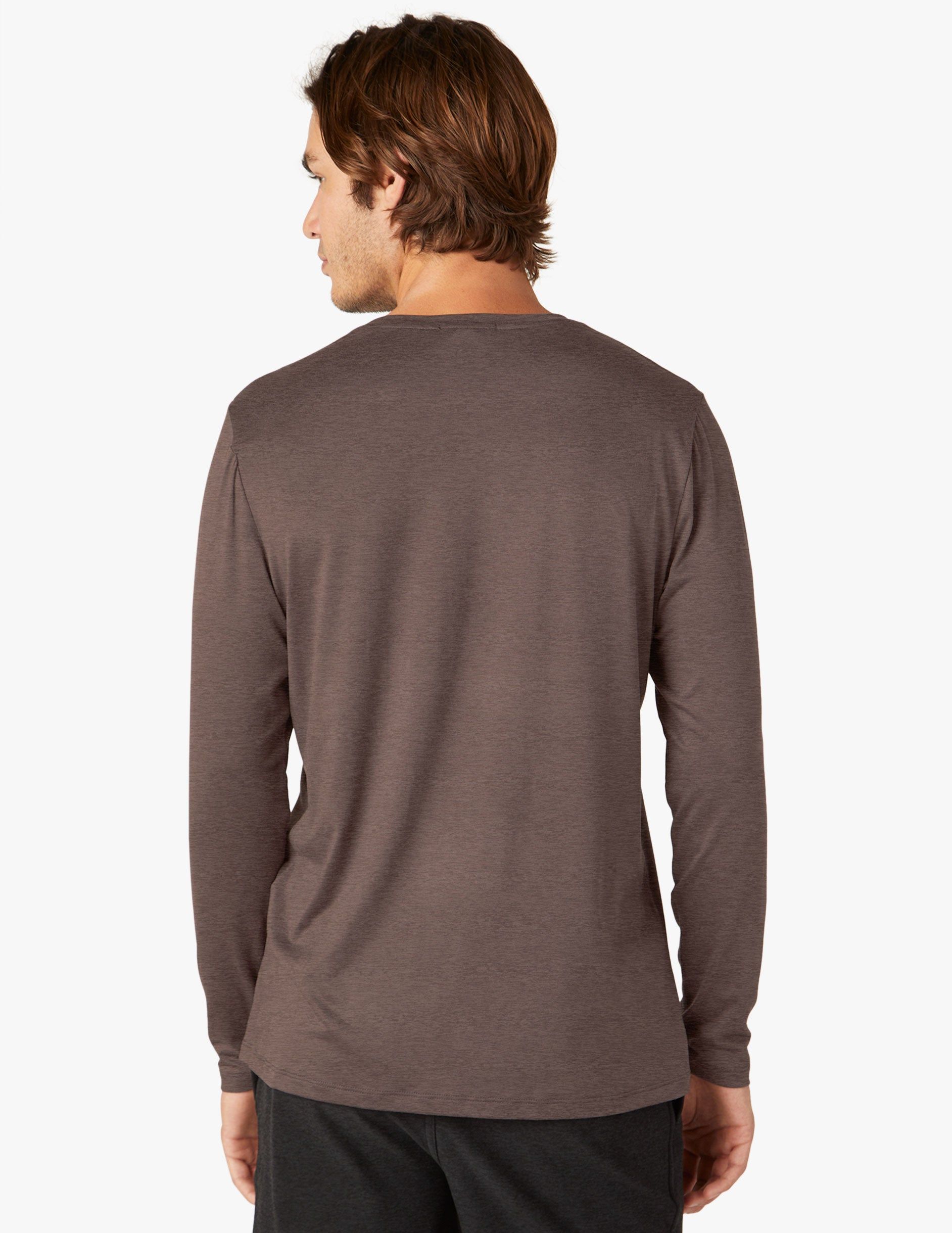Featherweight Always Beyond Men's Long Sleeve Crew sold by Beyond Yoga product image thumbnail 4