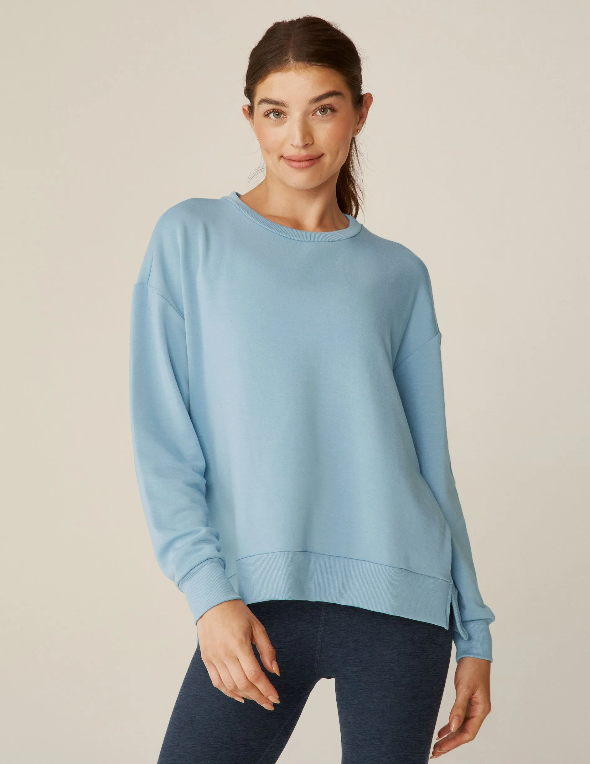 Off Duty Pullover sold by Beyond Yoga