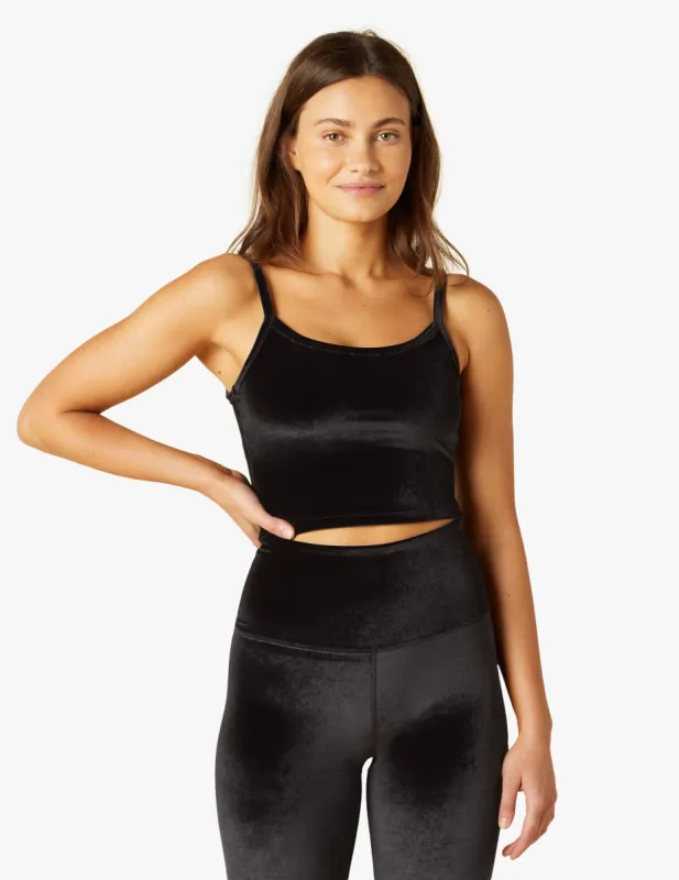 Velvet Motion Truly Cropped Tank sold by Beyond Yoga