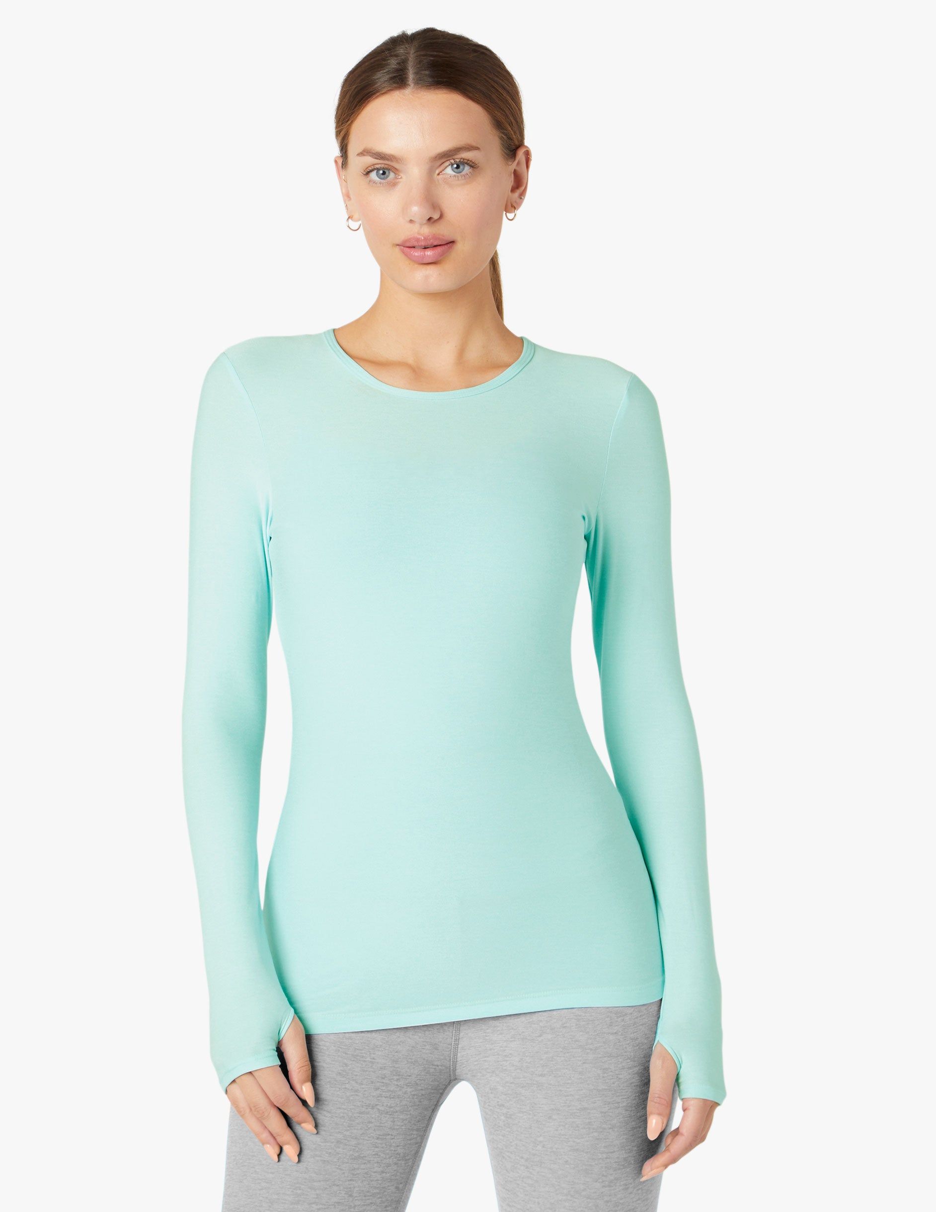Featherweight Classic Crew Pullover sold by Beyond Yoga