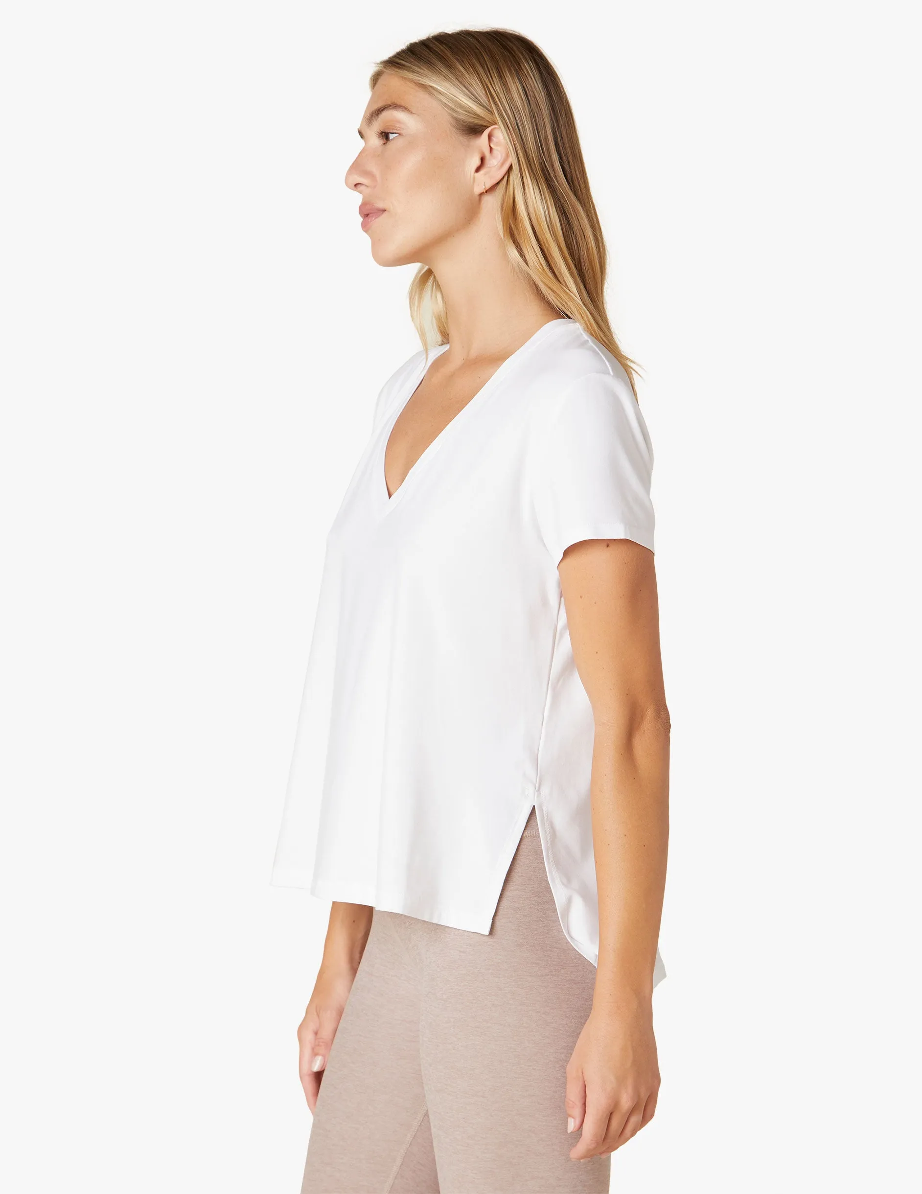 Featherweight Split Up Long Tee sold by Beyond Yoga product image thumbnail 3