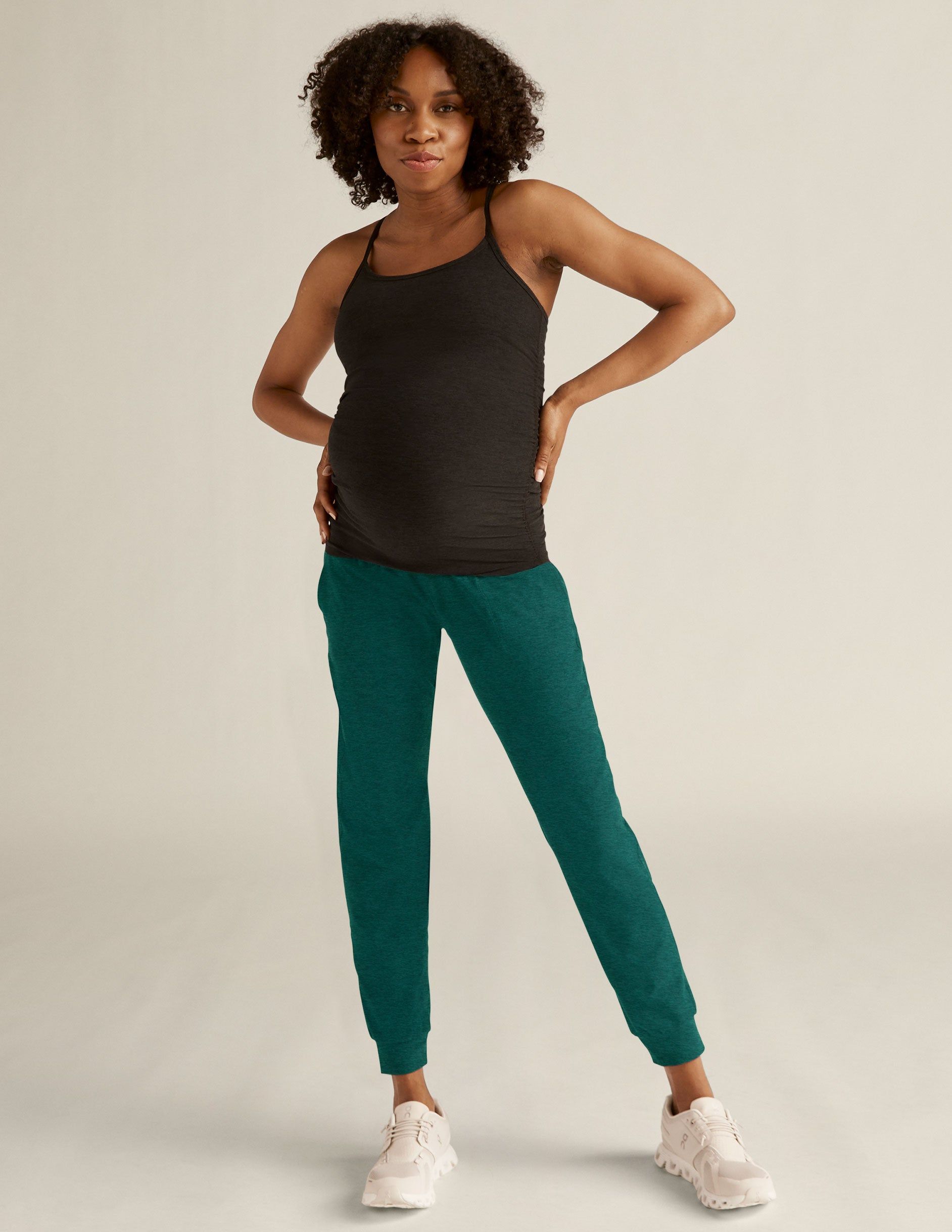 Spacedye Beyond the Bump Maternity Midi Jogger sold by Beyond Yoga product image thumbnail 4