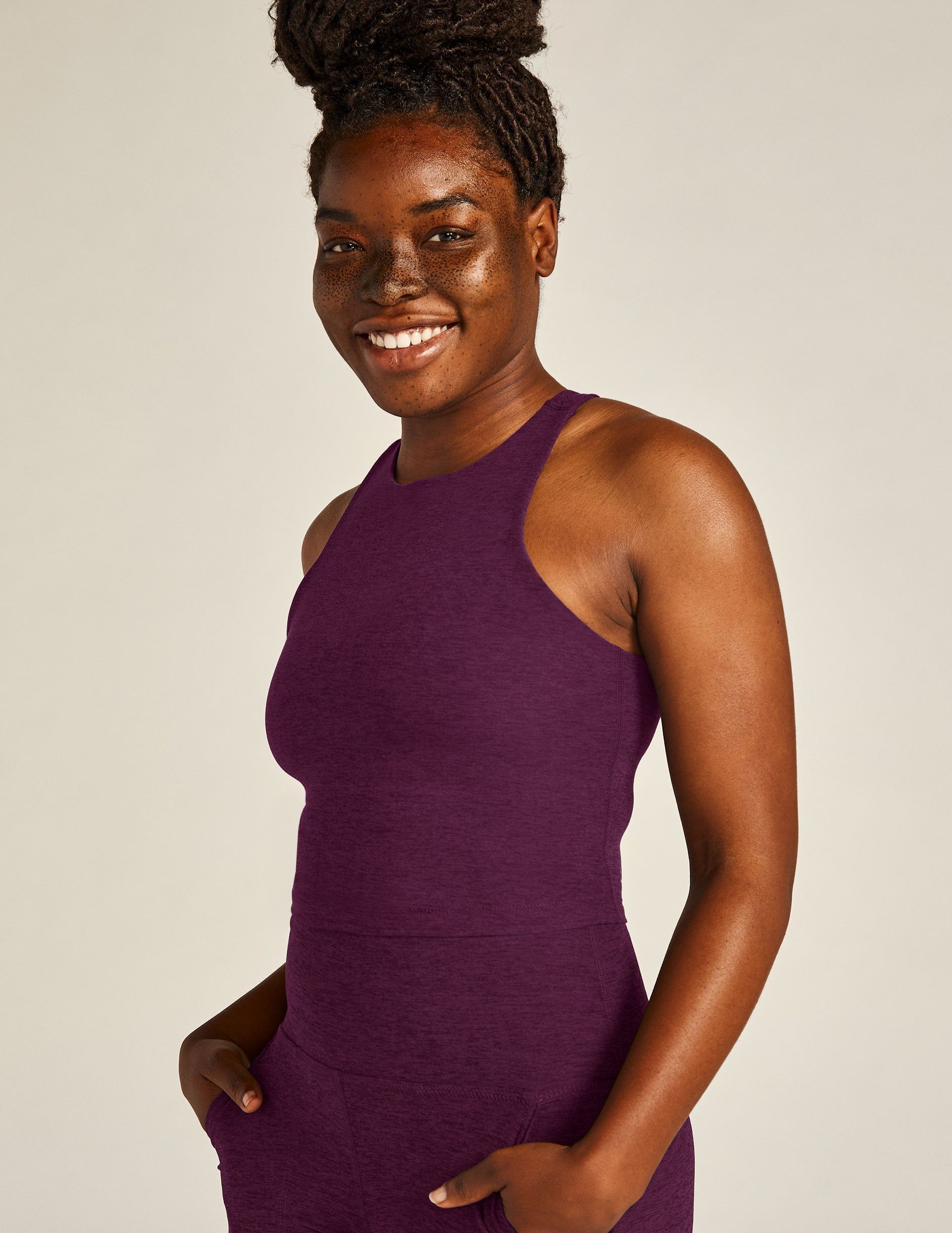 Spacedye Refocus Cropped Tank sold by Beyond Yoga product image thumbnail 2