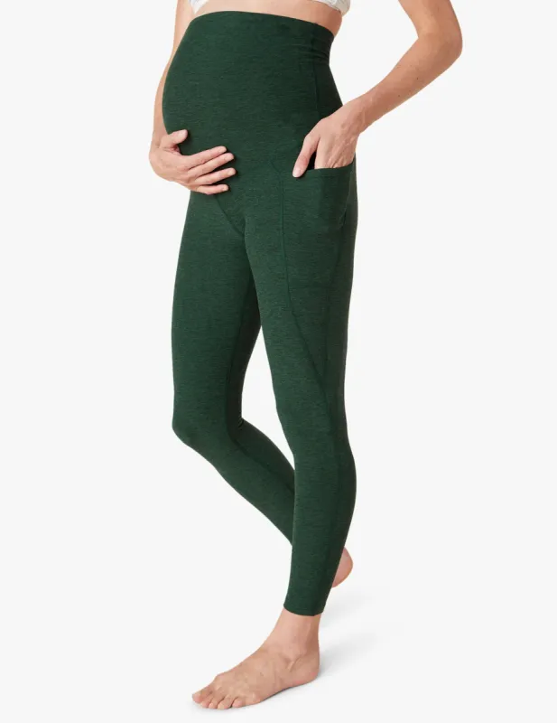 Spacedye Love the Bump Maternity Pocket Midi Legging sold by Beyond Yoga