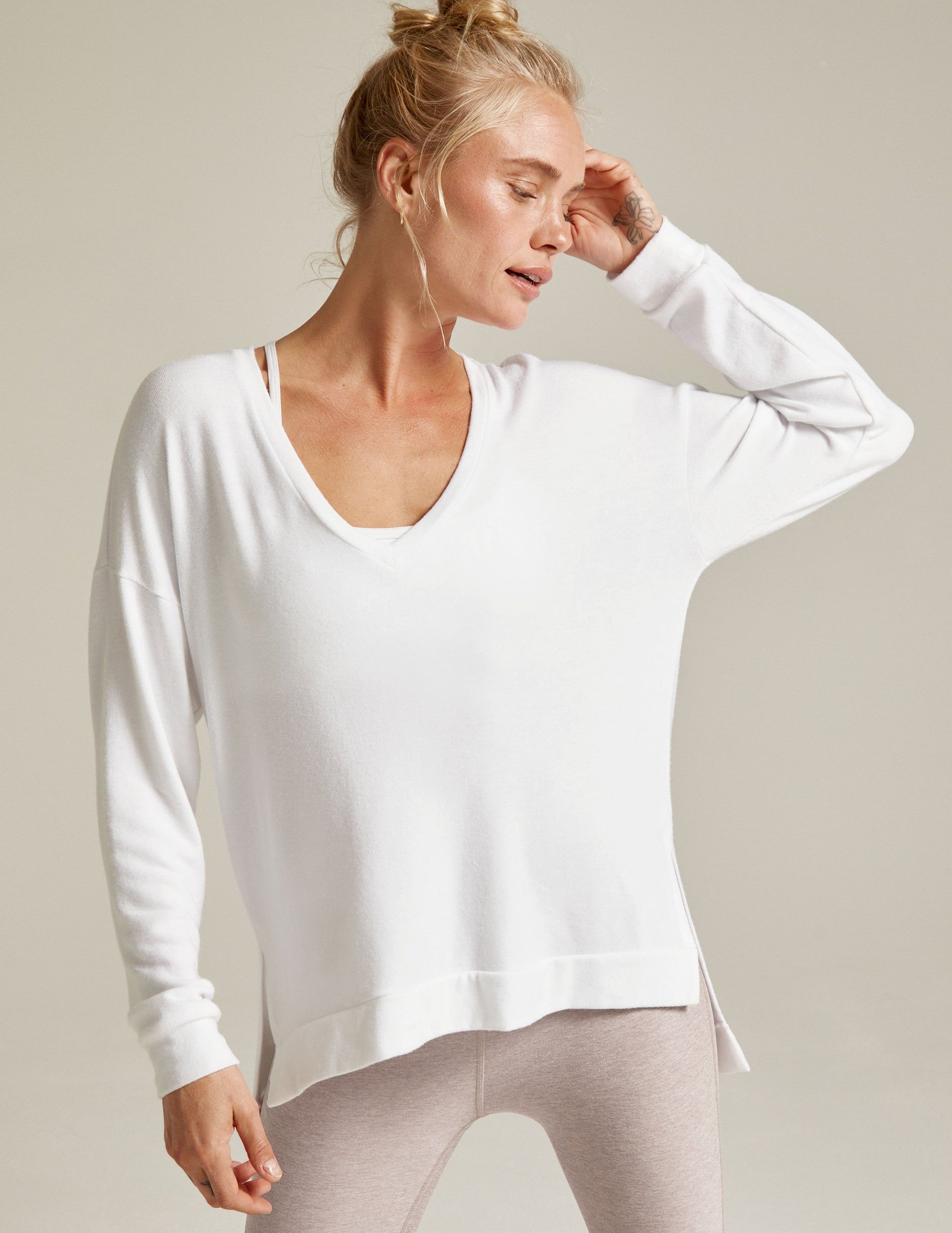 Long Weekend Lounge Pullover sold by Beyond Yoga