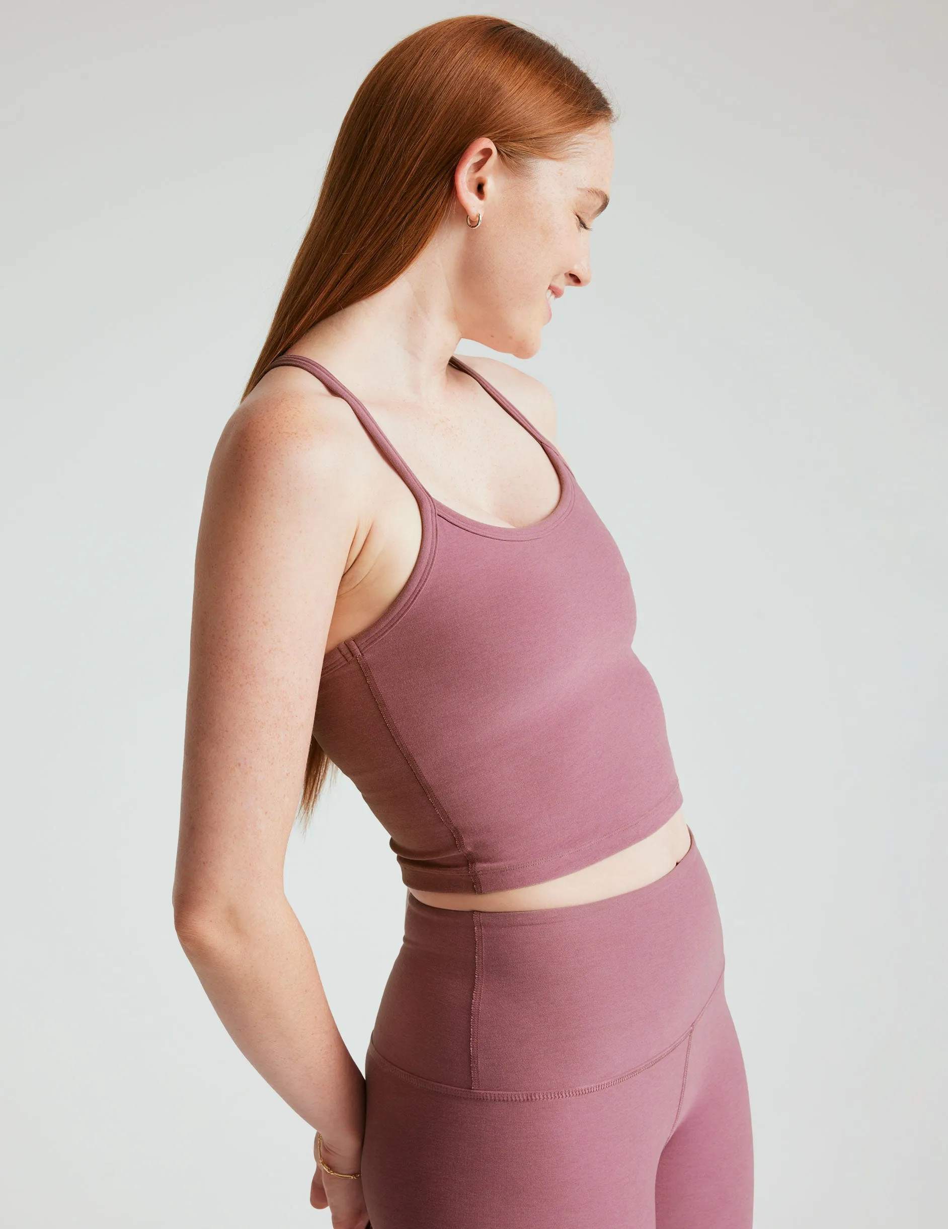Spacedye Slim Racerback Cropped Tank sold by Beyond Yoga product image thumbnail 2