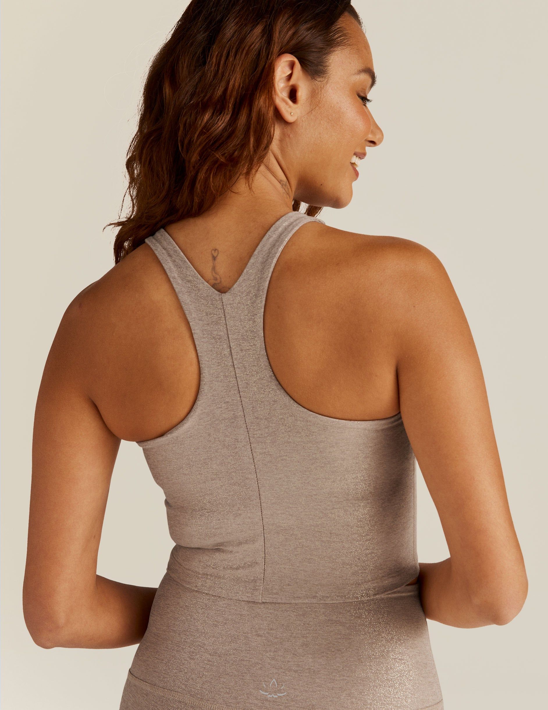 SoftShine Refocus Cropped Tank sold by Beyond Yoga product image thumbnail 3