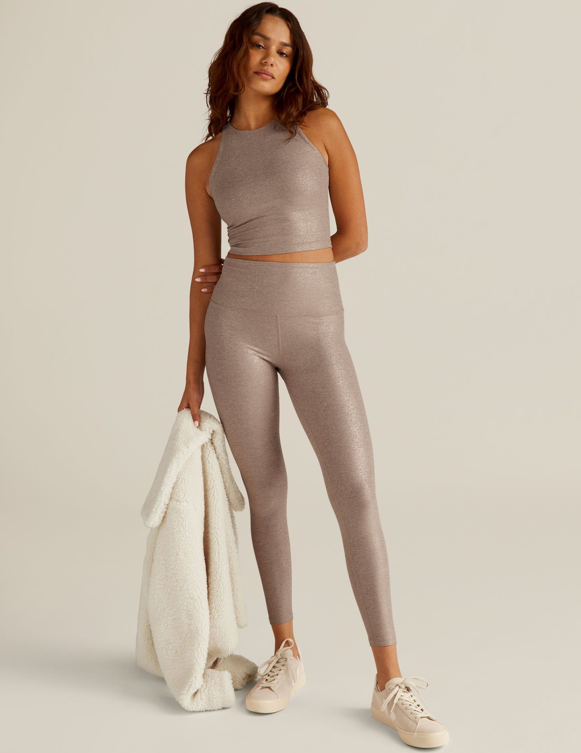 SoftShine Refocus Cropped Tank sold by Beyond Yoga product image thumbnail 4