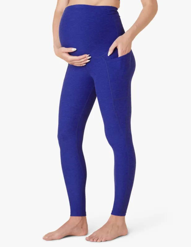 Spacedye Love the Bump Maternity Pocket Midi Legging sold by Beyond Yoga