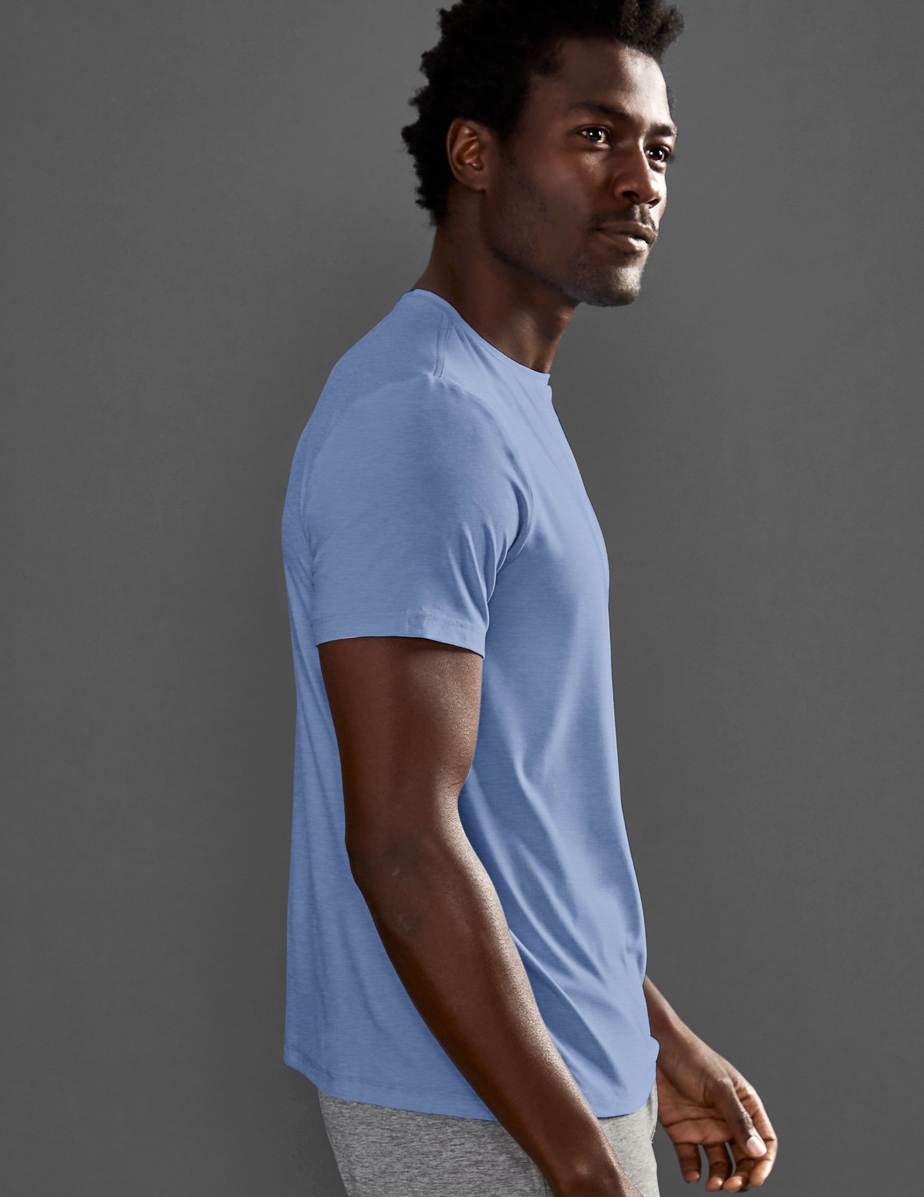 Featherweight Always Beyond Men's Crew Tee sold by Beyond Yoga product image thumbnail 2