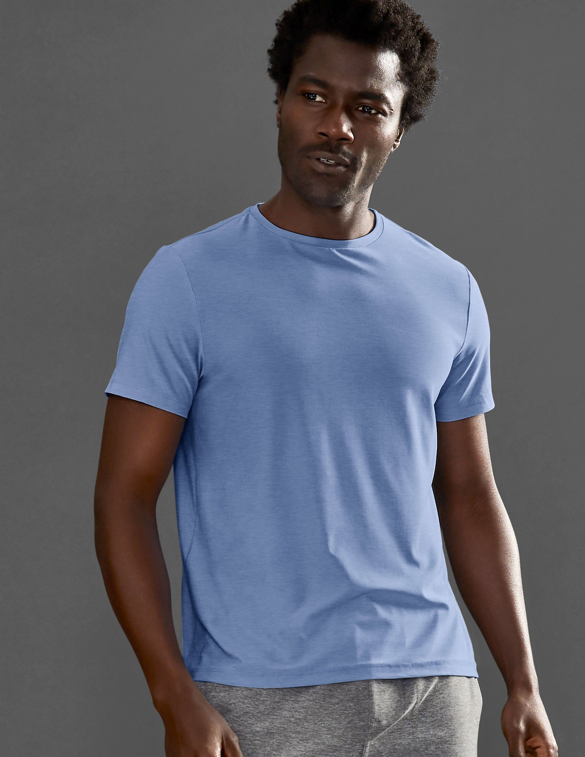 Featherweight Always Beyond Men's Crew Tee sold by Beyond Yoga