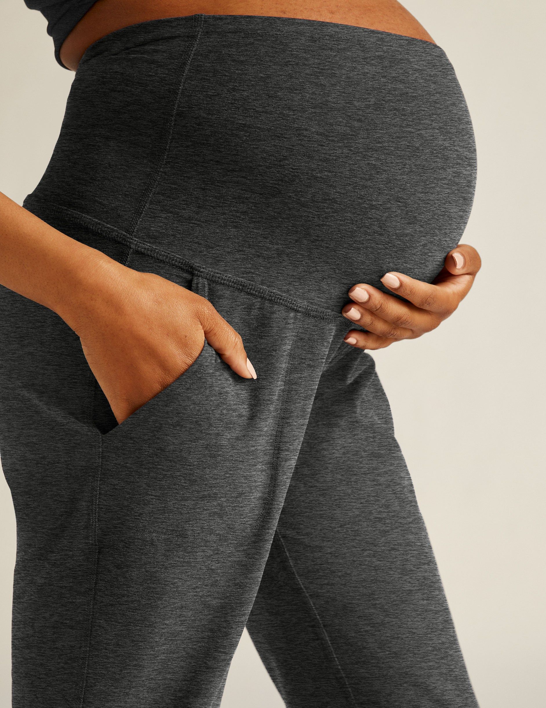 Spacedye Beyond the Bump Maternity Midi Jogger sold by Beyond Yoga product image thumbnail 4