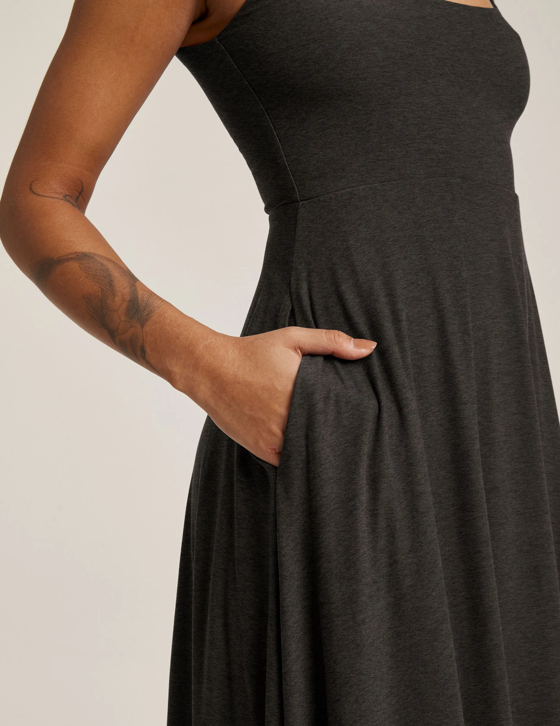 Featherweight At The Ready Square Neck Dress sold by Beyond Yoga product image thumbnail 4