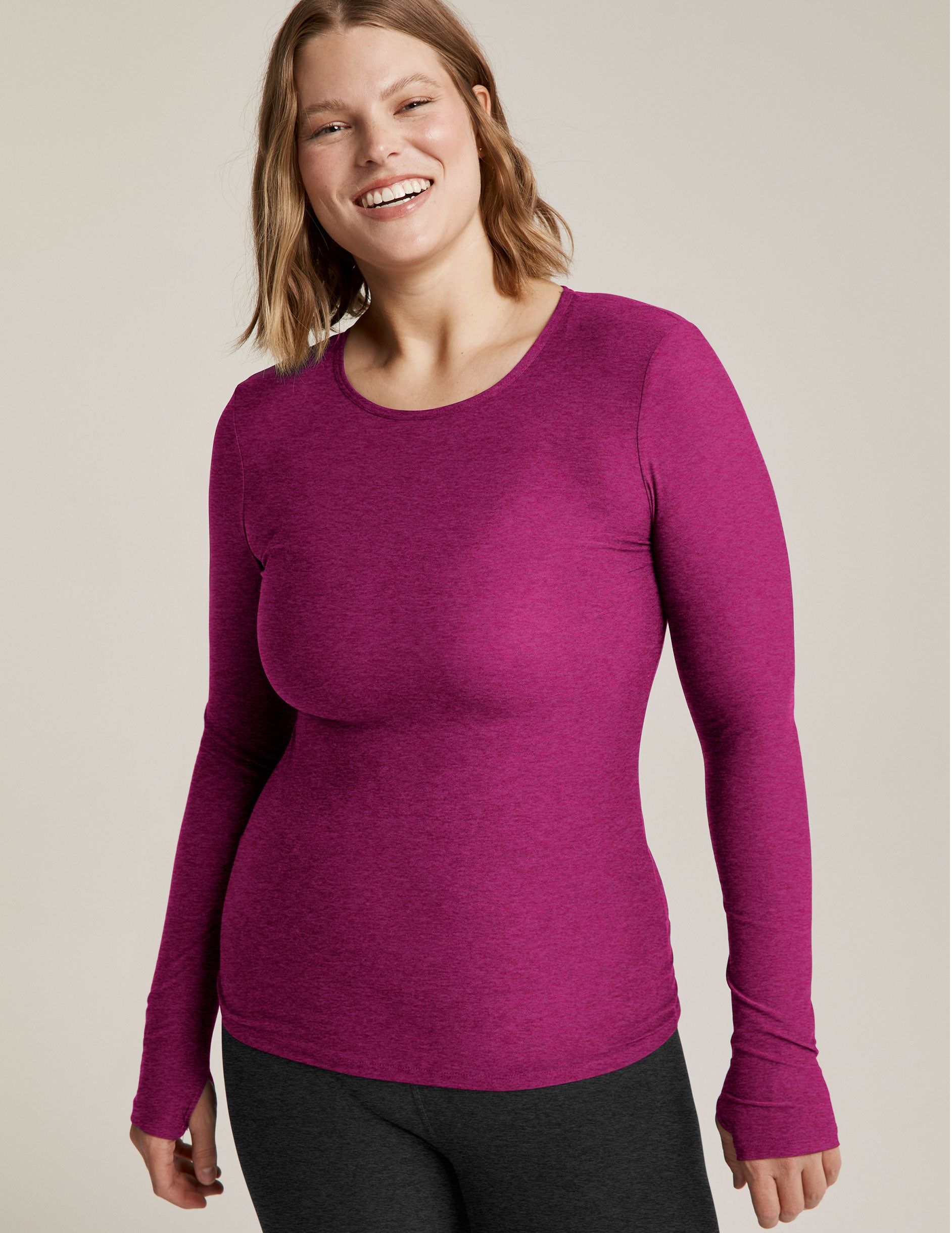 Featherweight Classic Crew Pullover sold by Beyond Yoga
