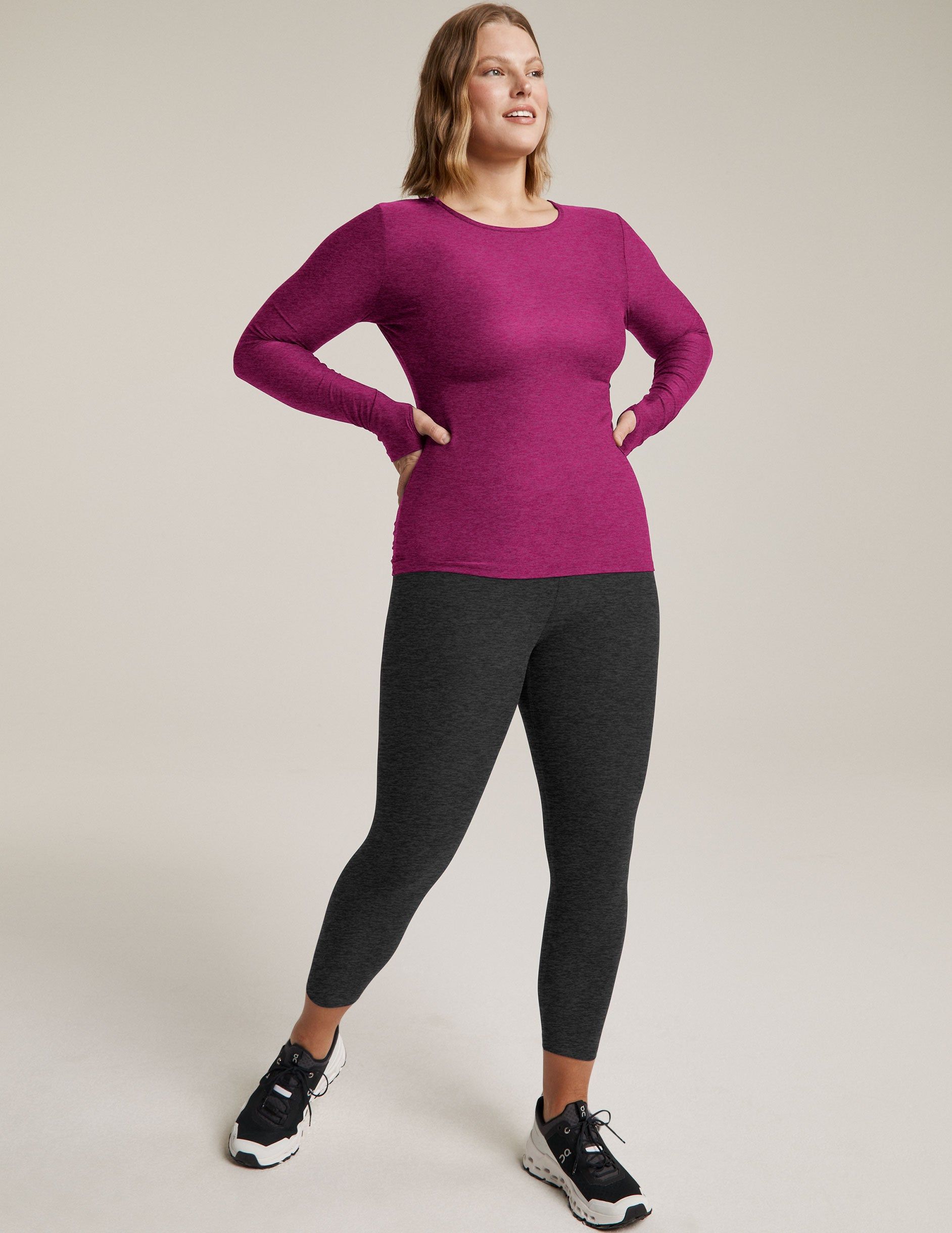 Featherweight Classic Crew Pullover sold by Beyond Yoga product image thumbnail 4