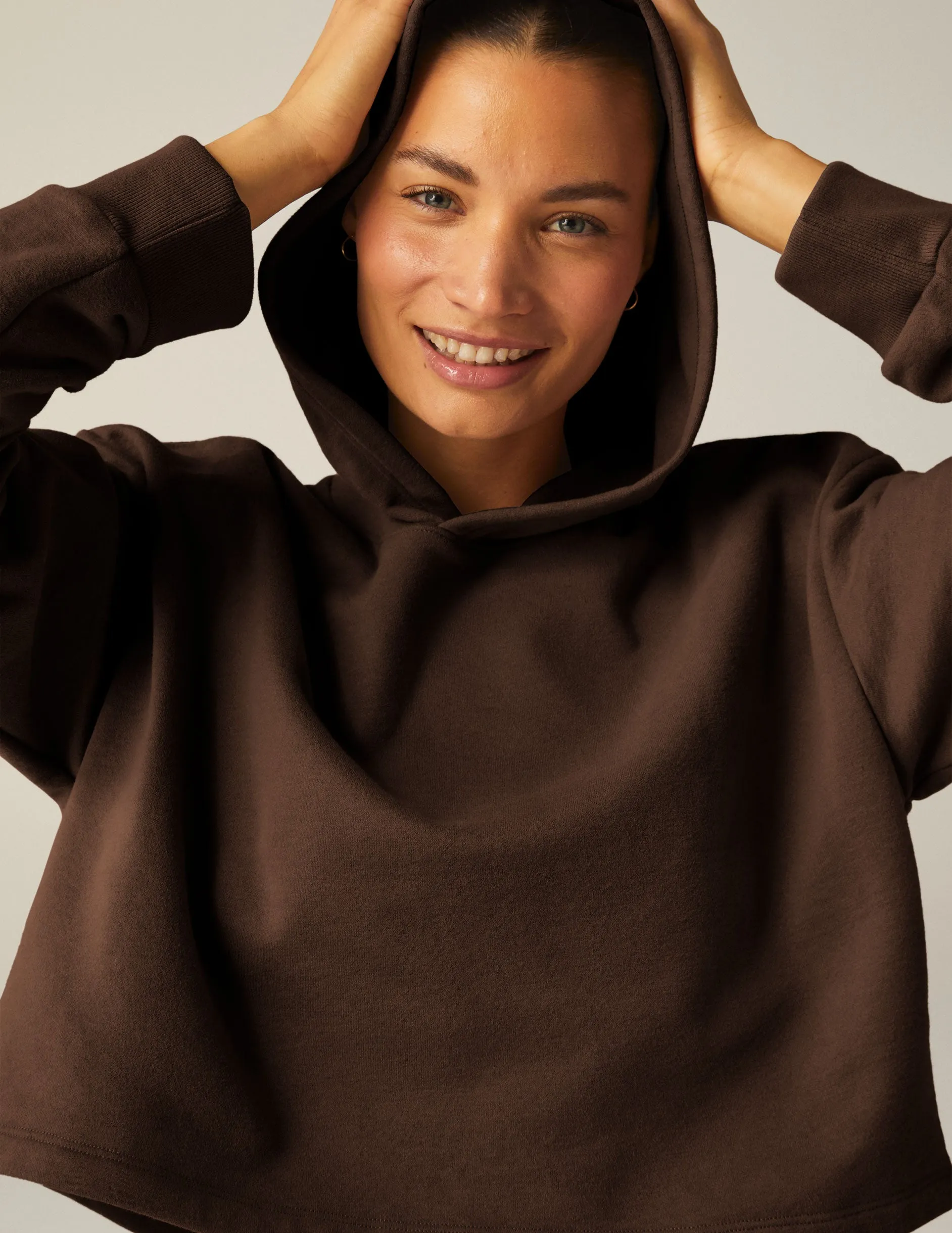 Happiness Fleece Cropped Hoodie sold by Beyond Yoga product image thumbnail 3