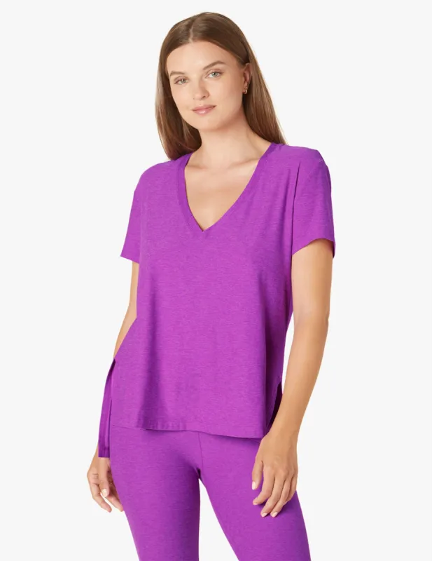Featherweight Split Up Long Tee sold by Beyond Yoga
