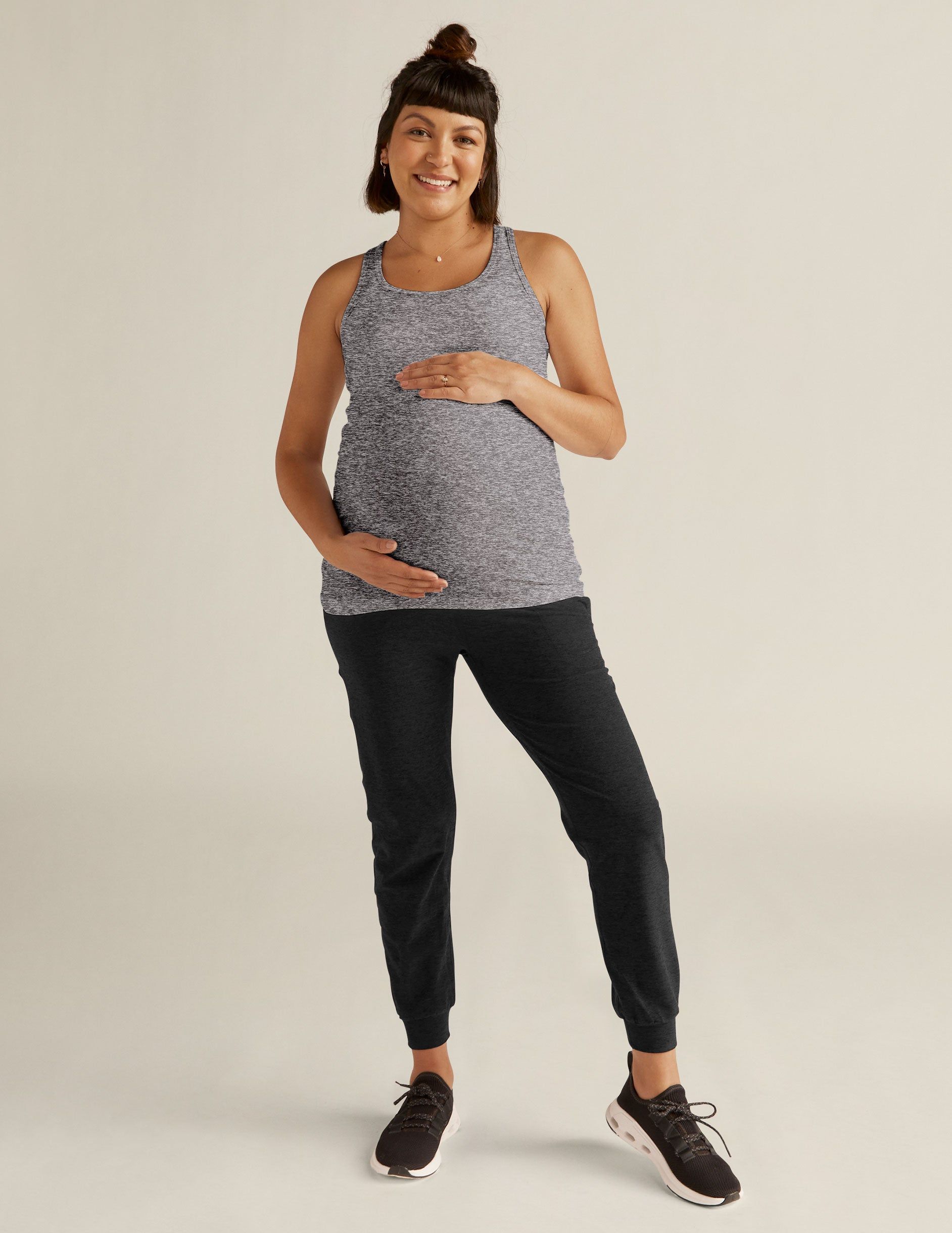 Featherweight Let It Grow Racerback Maternity Tank sold by Beyond Yoga product image thumbnail 4