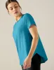 Featherweight On The Down Low Tee sold by Beyond Yoga