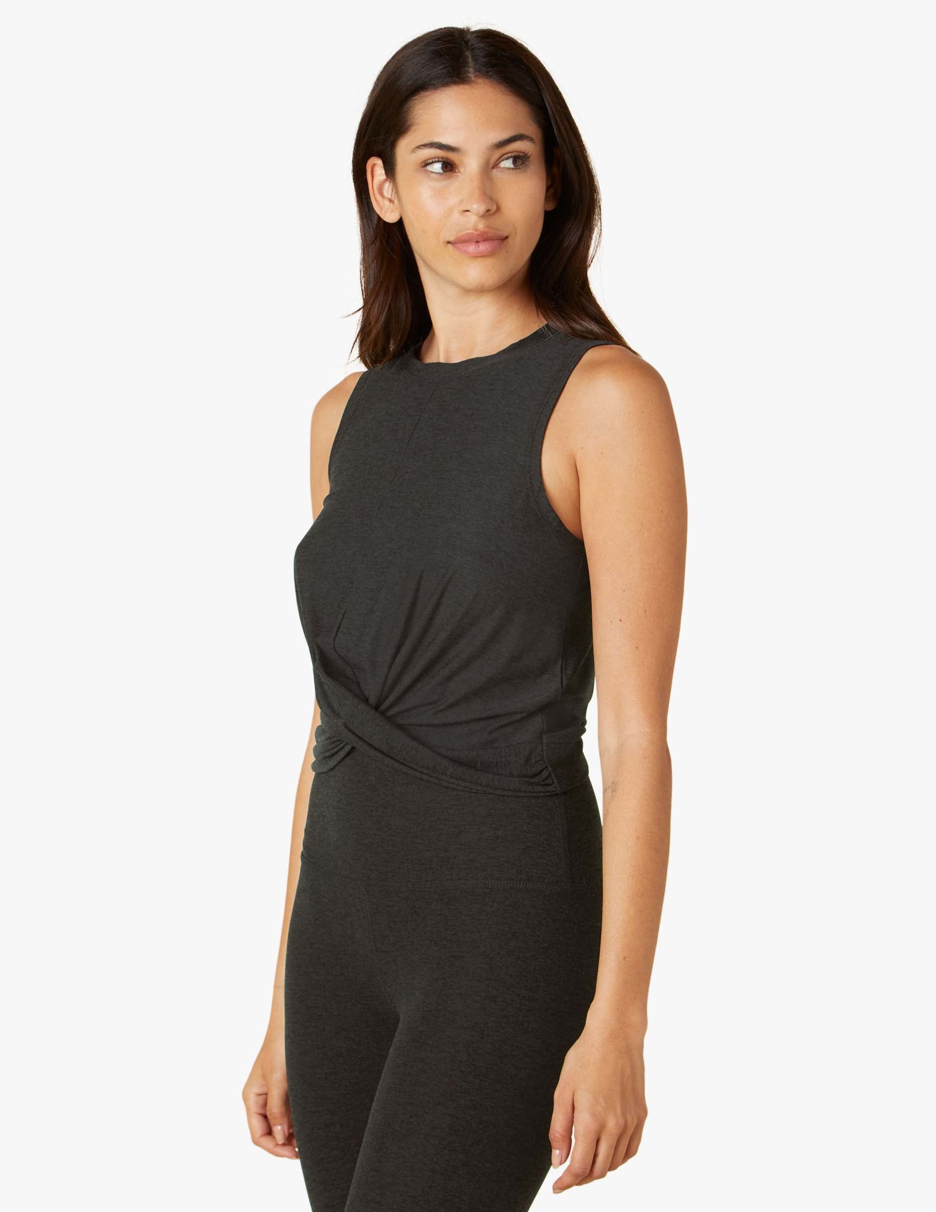 Featherweight Intersect Cropped Tank sold by Beyond Yoga product image thumbnail 2