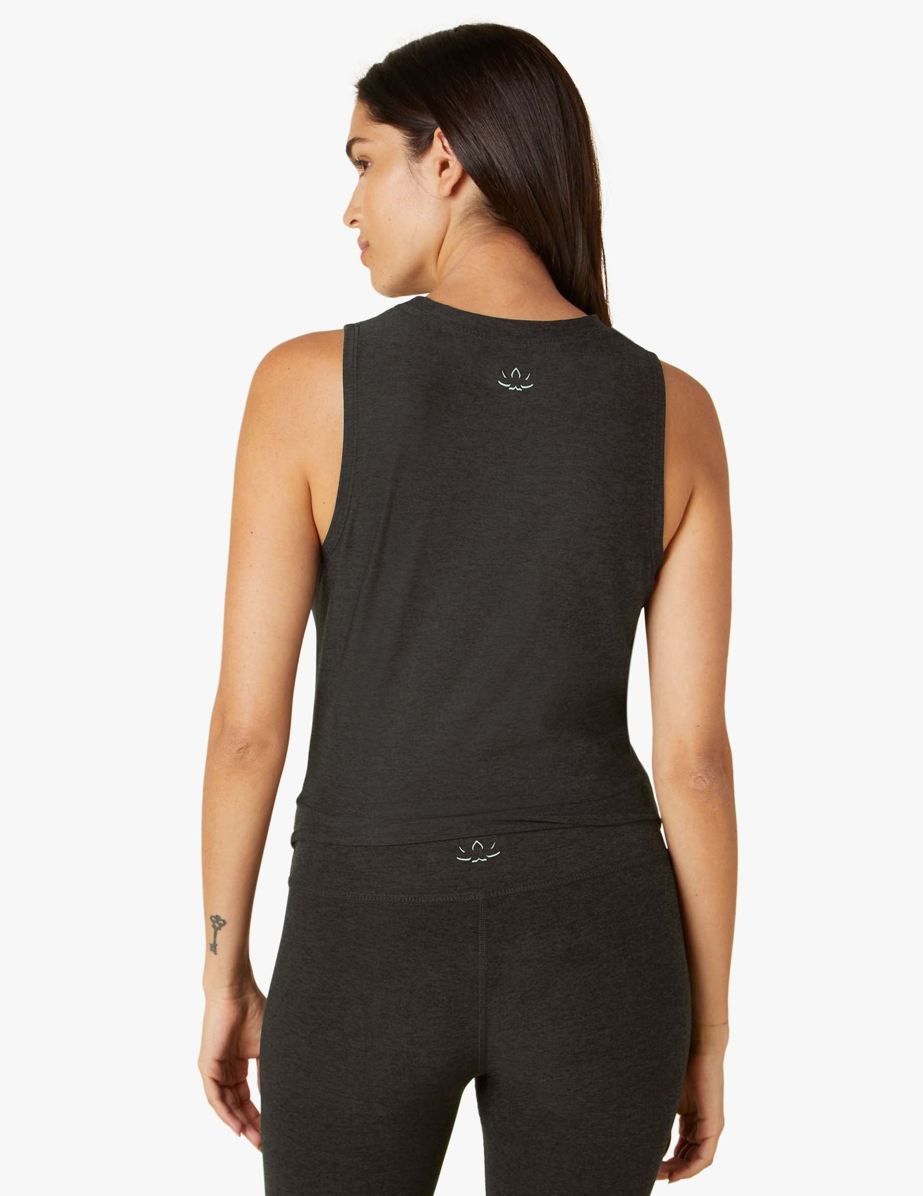 Featherweight Intersect Cropped Tank sold by Beyond Yoga product image thumbnail 4