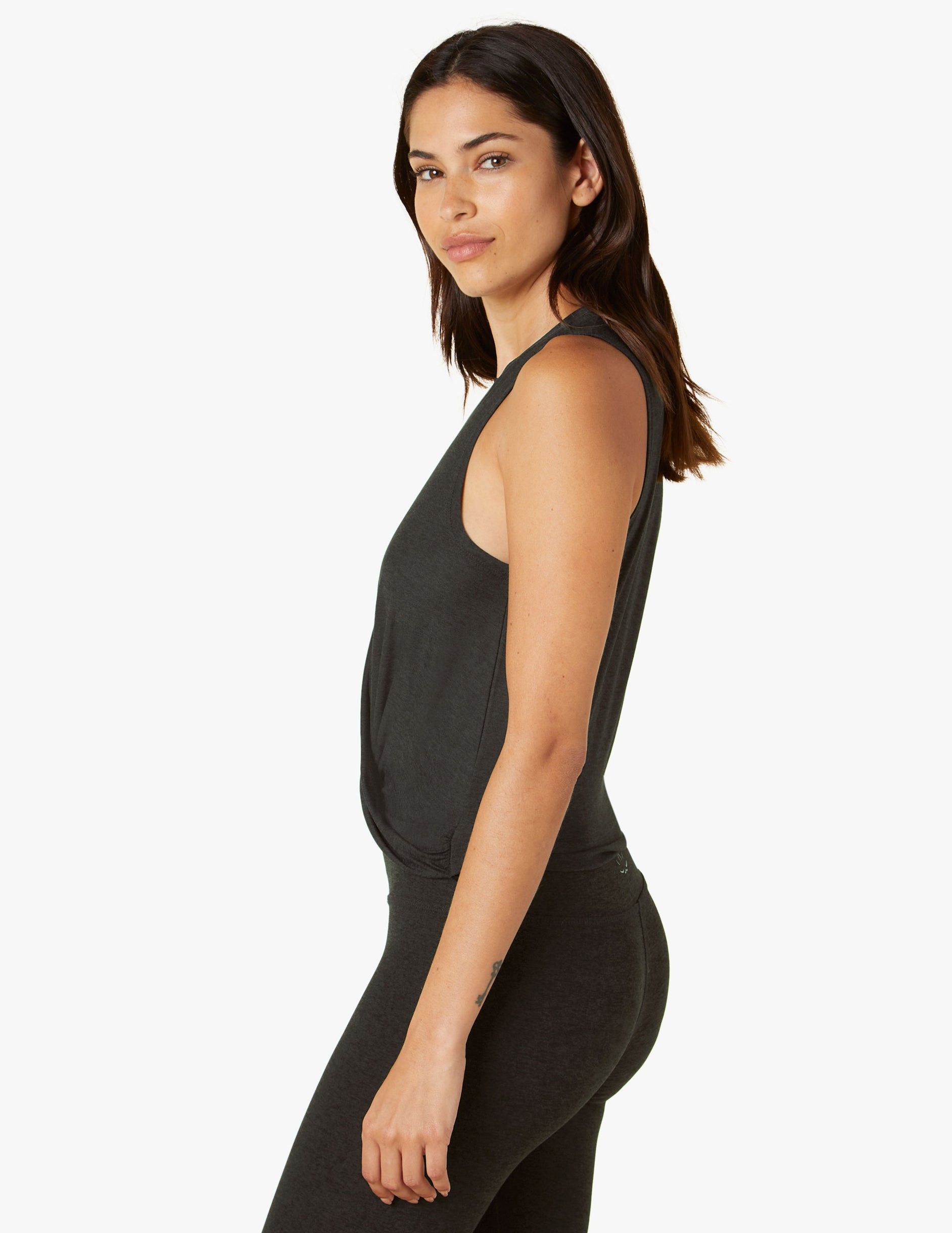 Featherweight Intersect Cropped Tank sold by Beyond Yoga product image thumbnail 3