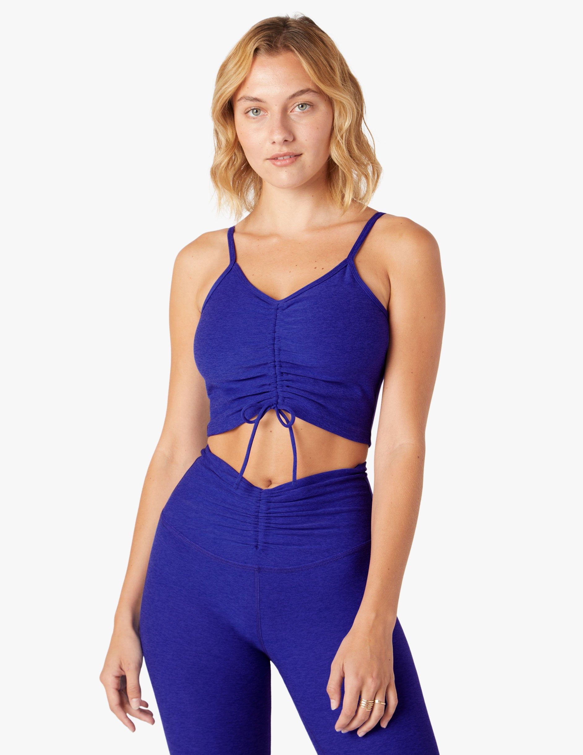 Spacedye Centered Cropped Tank sold by Beyond Yoga