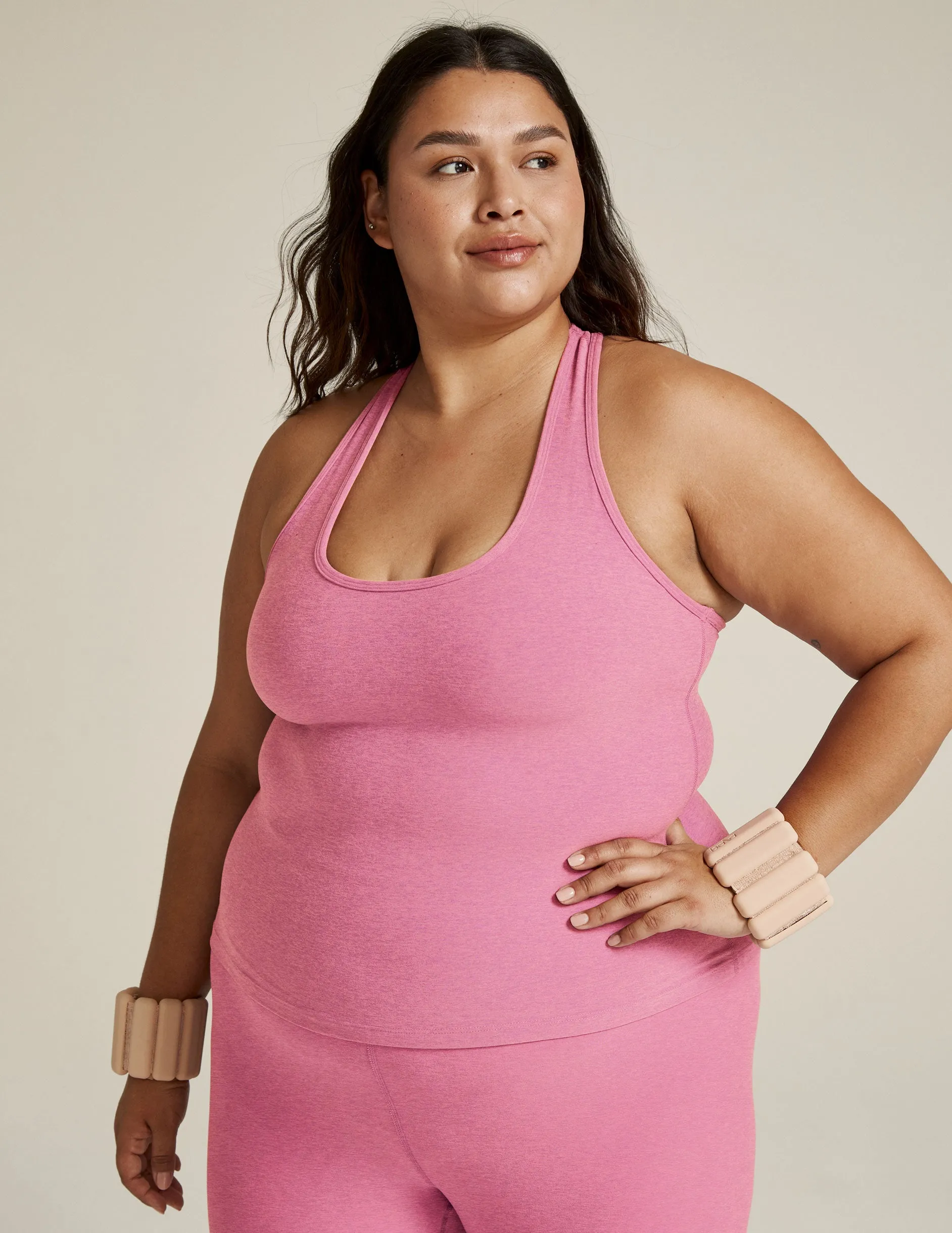 Spacedye Step Up Racerback Tank sold by Beyond Yoga