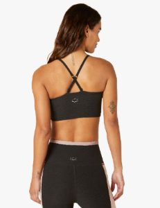 Spacedye At Your Leisure Colorblock Bra sold by Beyond Yoga