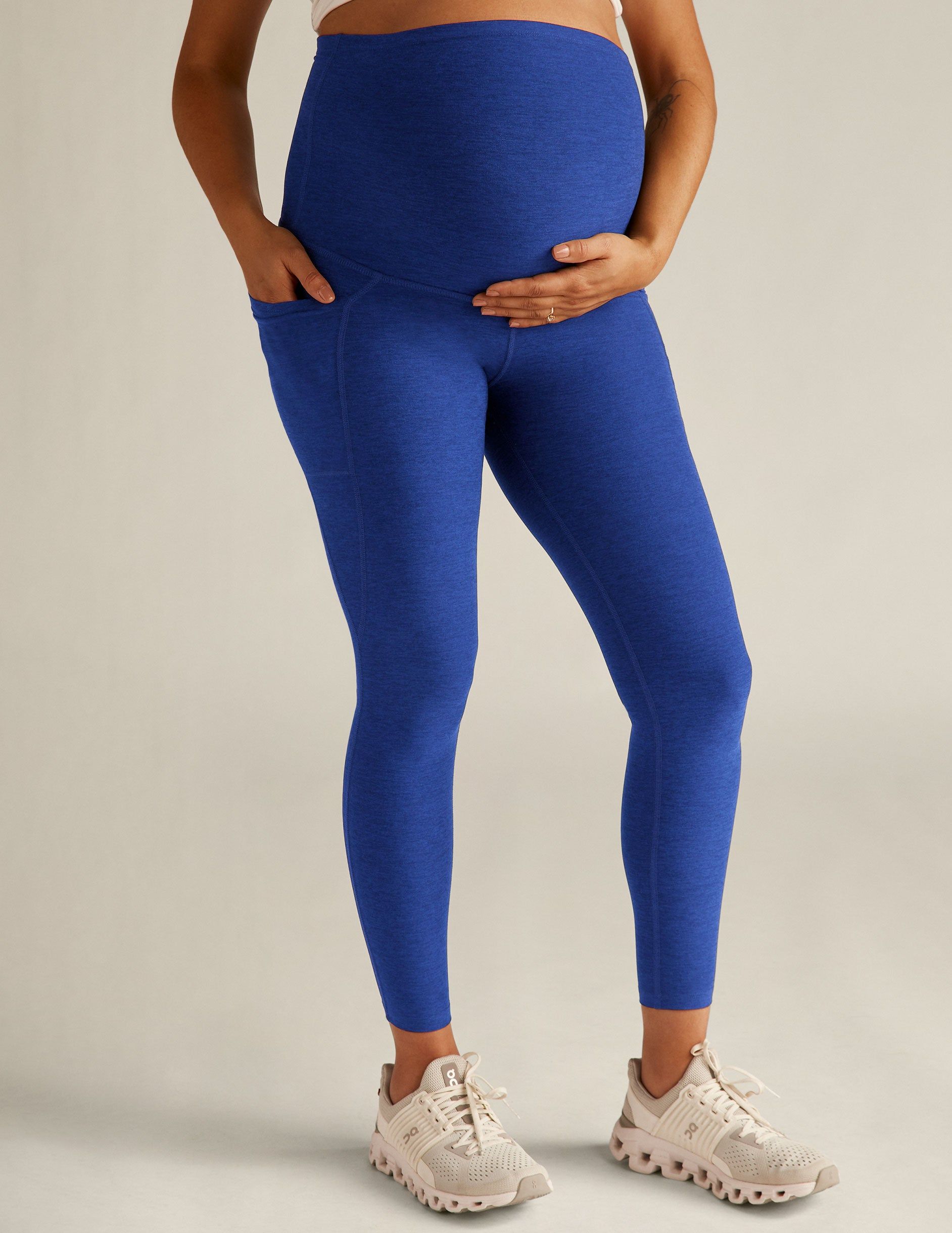 Spacedye Love the Bump Maternity Pocket Midi Legging sold by Beyond Yoga product image thumbnail 2