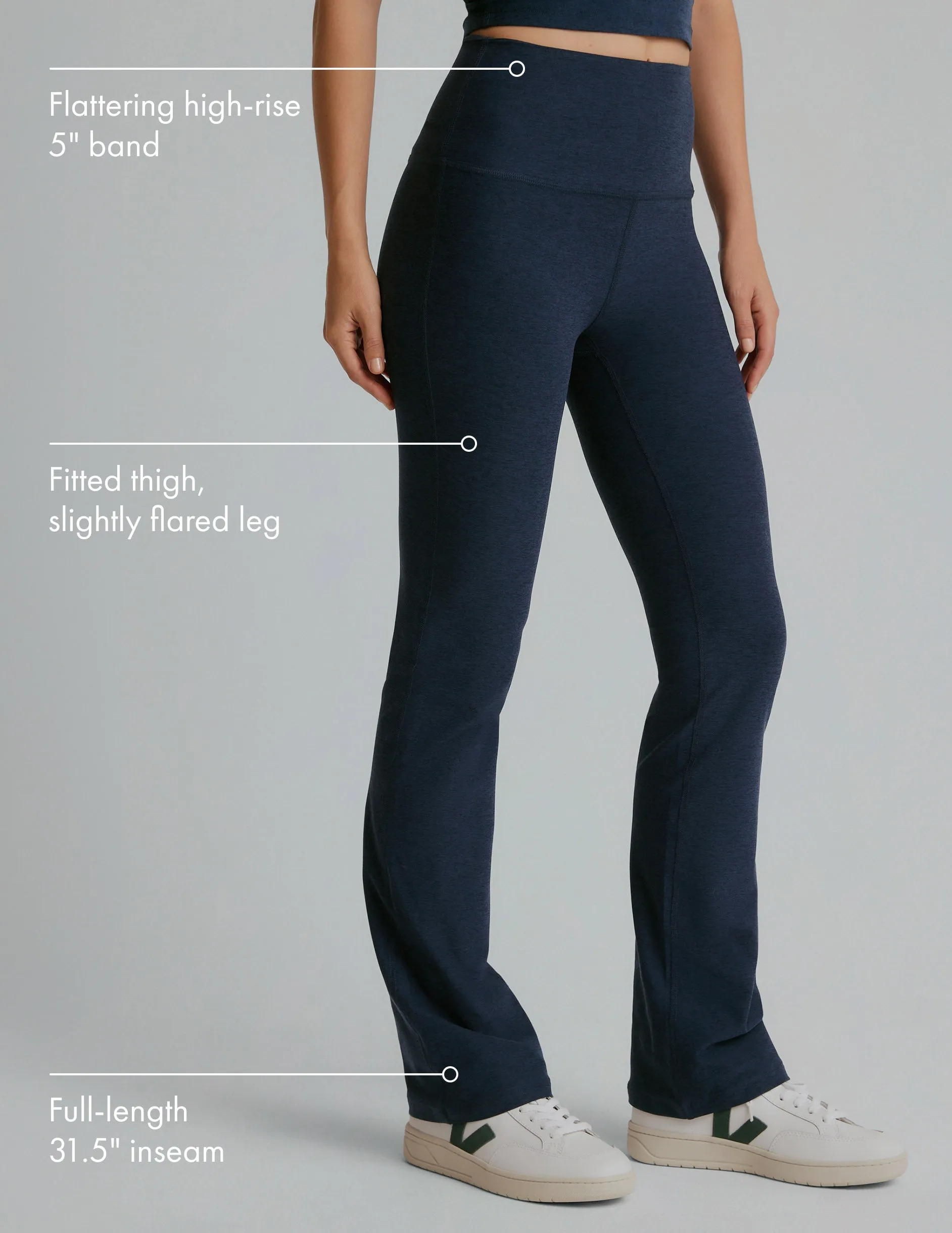 Spacedye Practice High Waisted Bootcut Pant sold by Beyond Yoga product image thumbnail 2