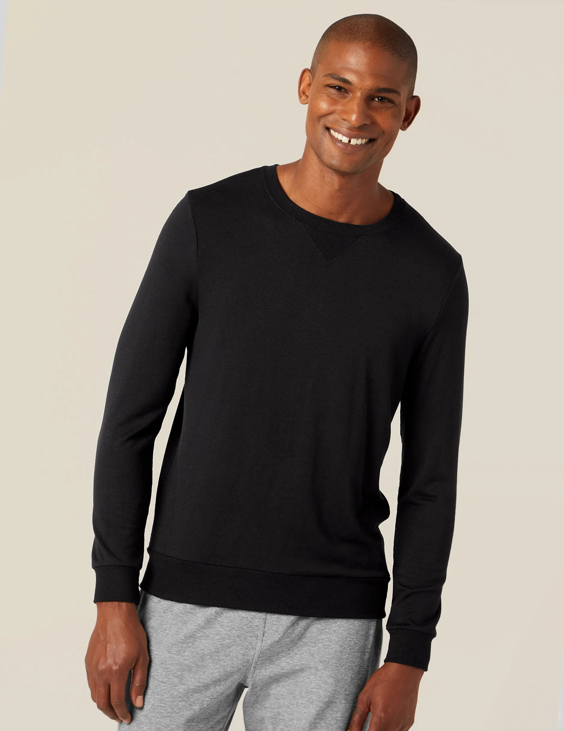 Always Beyond Men's Crew Pullover sold by Beyond Yoga