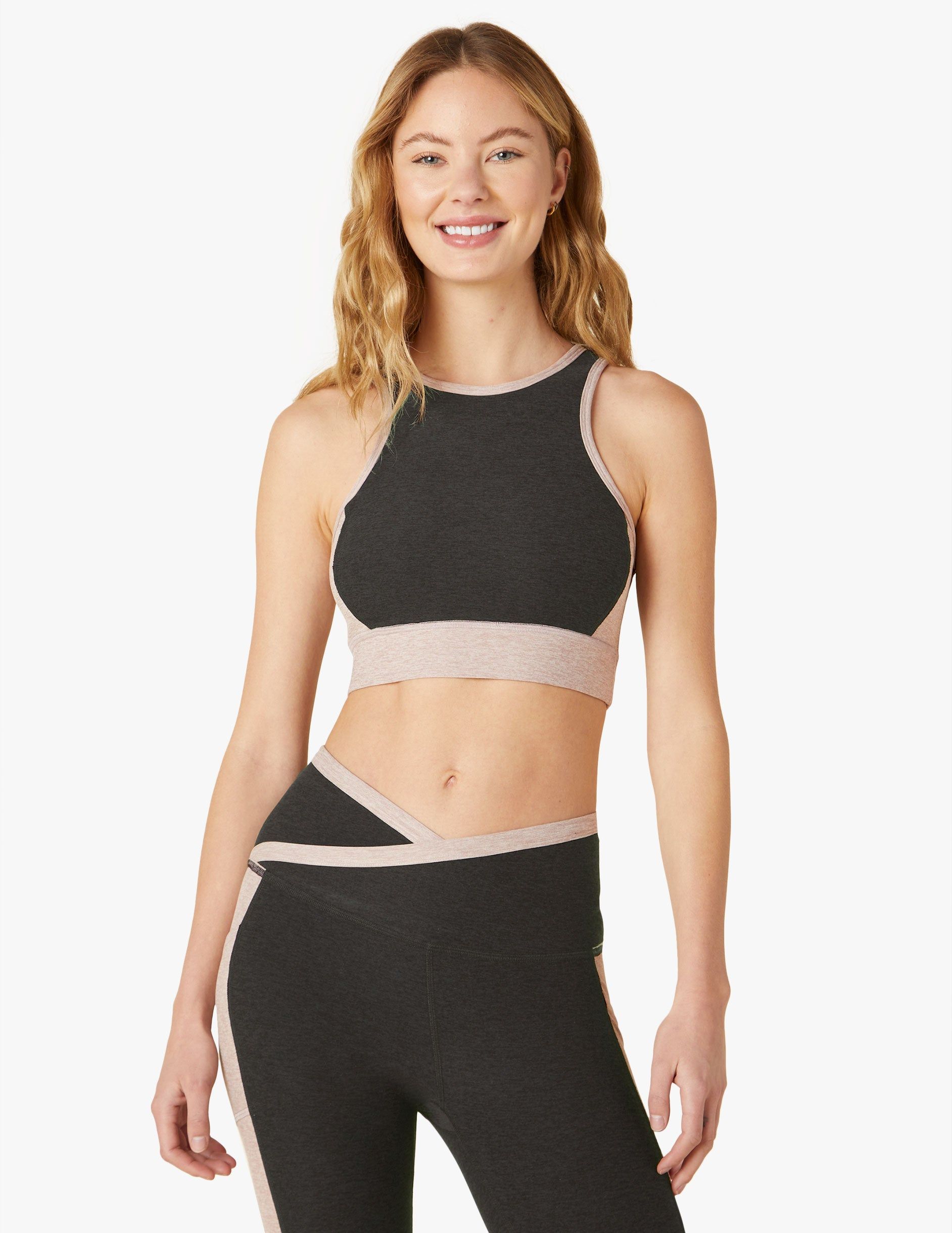 Spacedye On Block Bra sold by Beyond Yoga