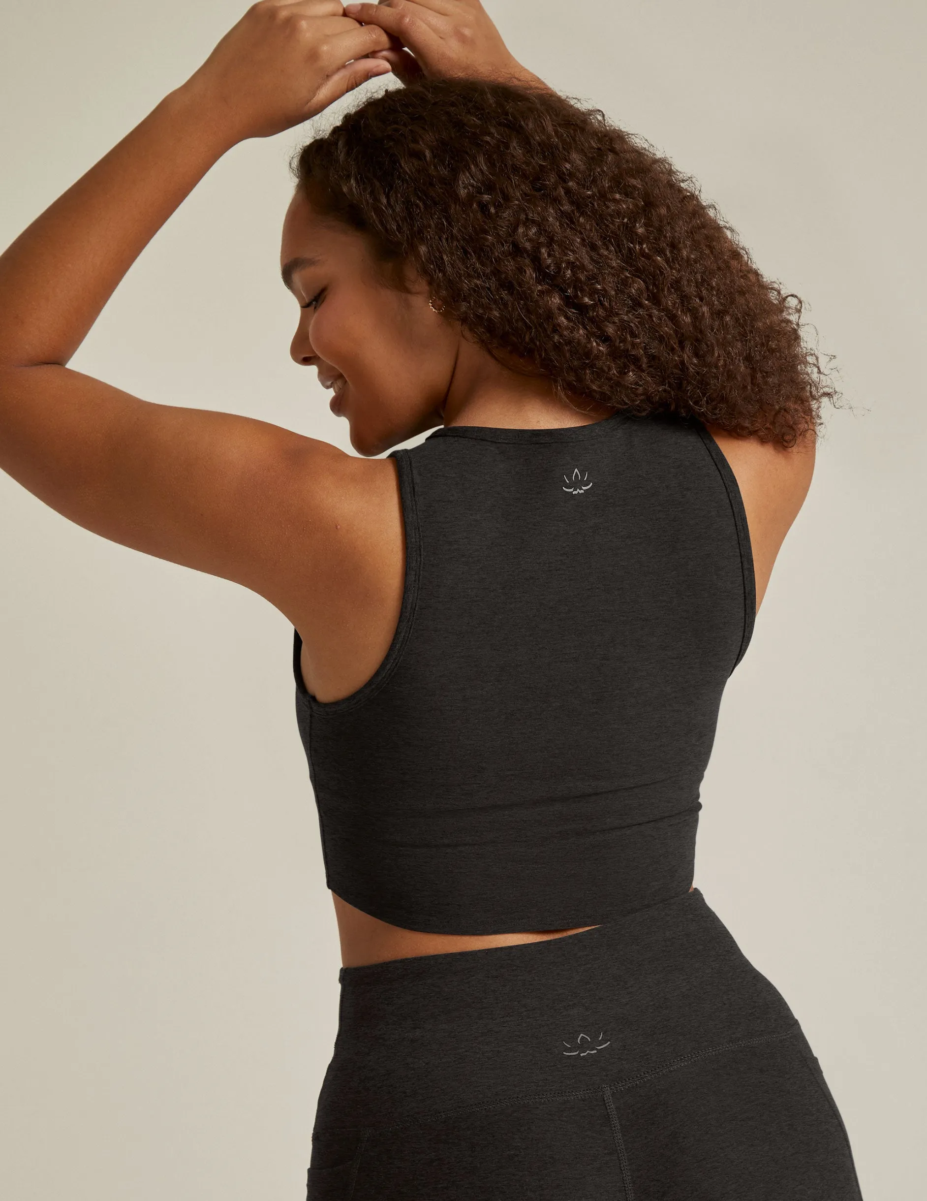 Spacedye Motivate Cropped Tank sold by Beyond Yoga product image thumbnail 2