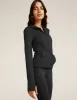 Heather Rib Morning Jog Hoodie sold by Beyond Yoga