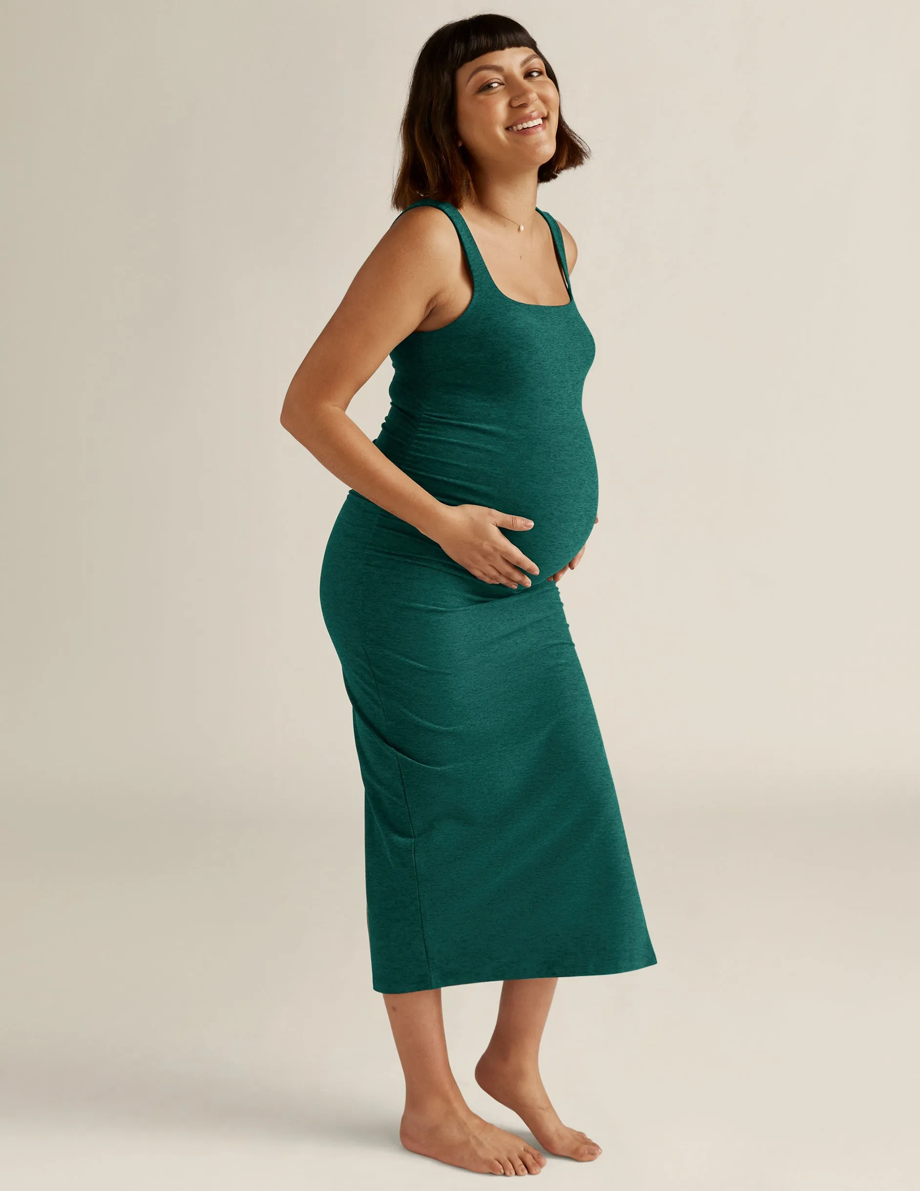 Spacedye Icon Maternity Dress sold by Beyond Yoga