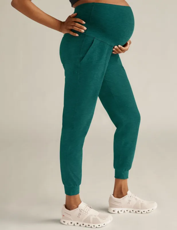 Spacedye Beyond the Bump Maternity Midi Jogger sold by Beyond Yoga