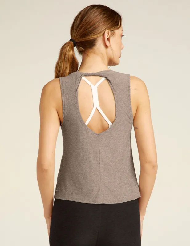 Featherweight Aquarius Tank made by Beyond Yoga