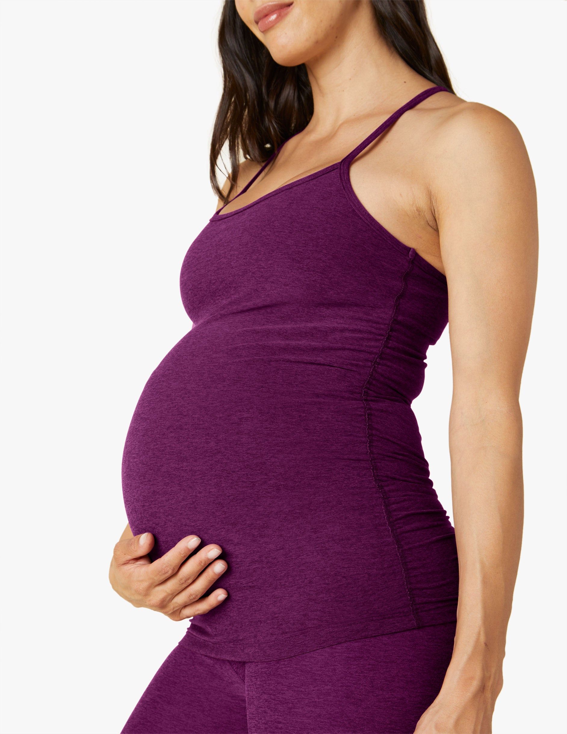 Spacedye Keep Your Cool Maternity Slim Racerback Tank sold by Beyond Yoga product image thumbnail 5
